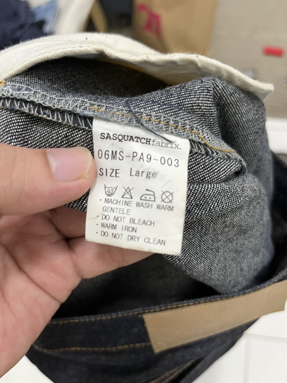 Rare Sasquatchfabrix Pattern Jeans - 7