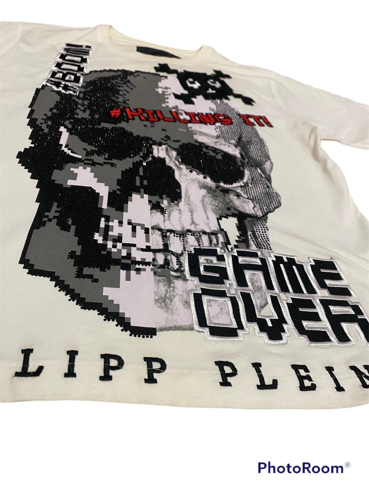 💥Last Drop💥Philip Plein Game Over T-Shirt - 3