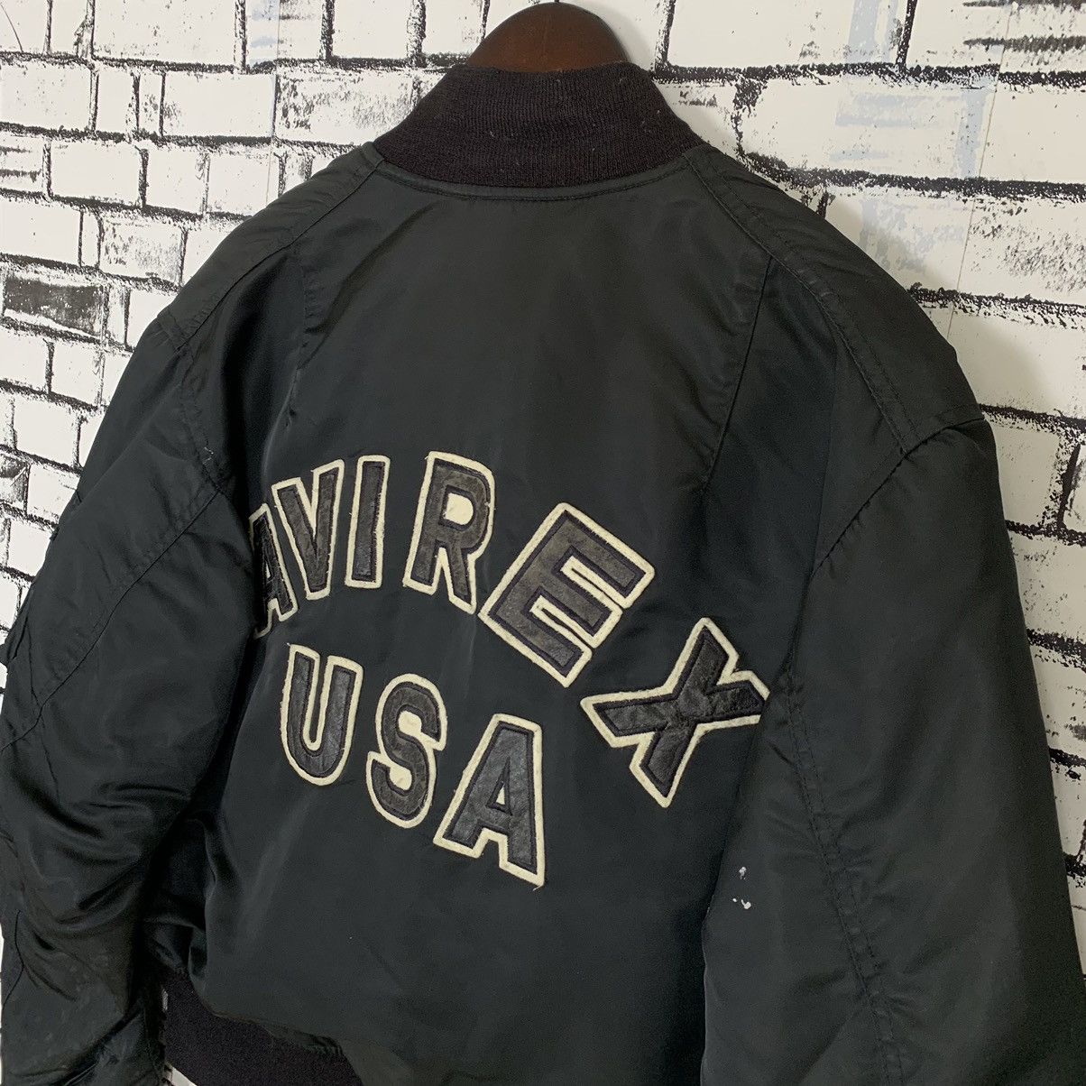 Avirex American Military Bomber Jacket Avirex Flight Jacket - 12