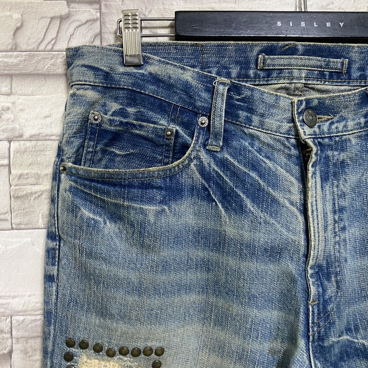 Japanese Brand - PPFM Archive Denim Distressed Jeans - 5