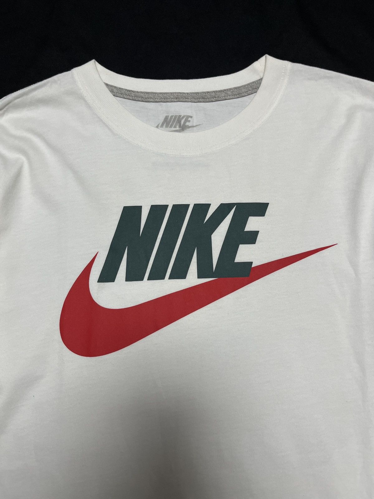 Vintage Nike Sportswear NSW Long Sleeves Shirt White Medium - 2