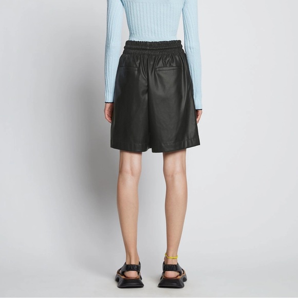 Proenza Schouler Faux Leather Shorts - 4