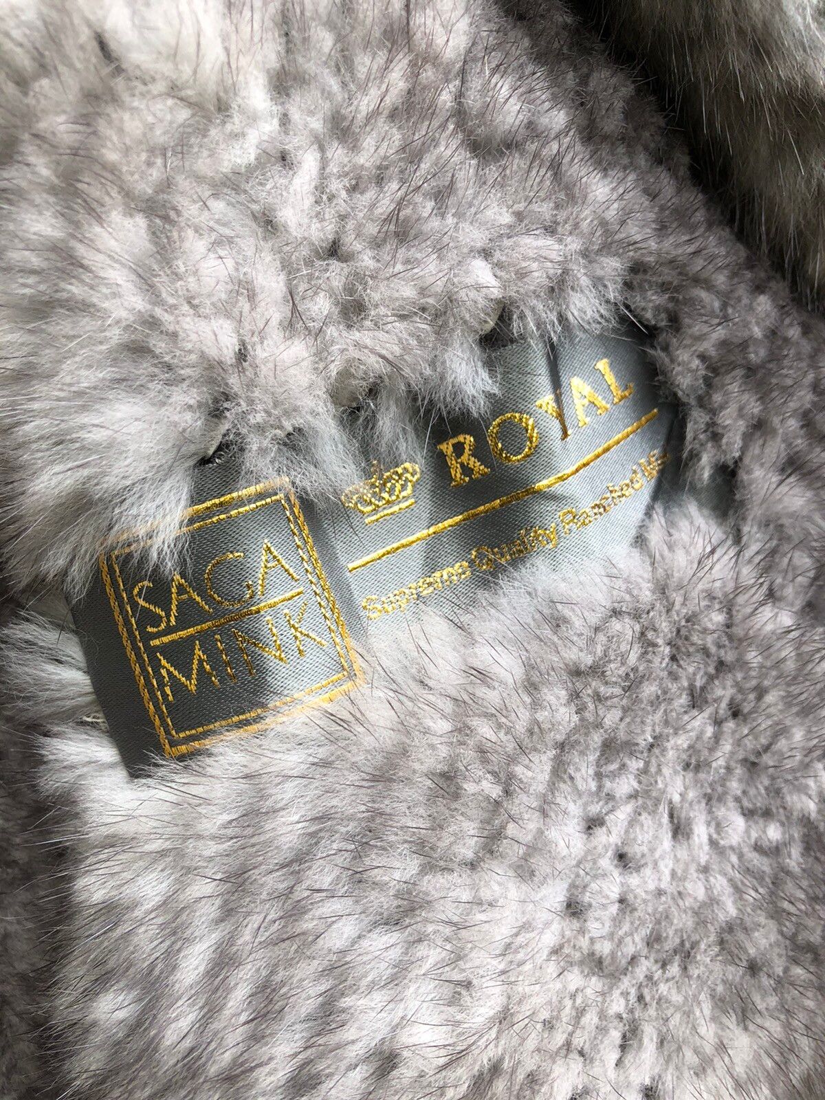 Mink Fur Coat - Fluffy and Comfort Saga Mink Ranched Mink Vest - 7