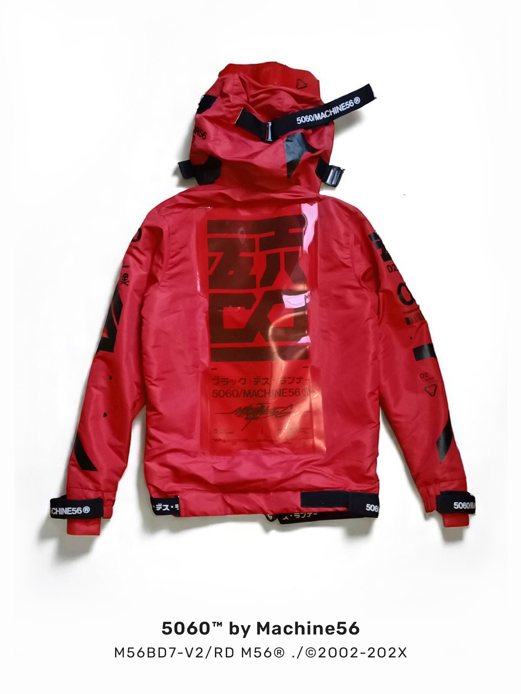 MACHINE56™ M56®BD7-V2/RD RED PARKA  ./©2020_ ブラック・デス・ランナー - 2