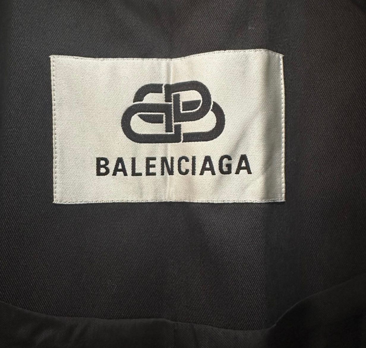 Balenciaga SS20 Black Coat - 5