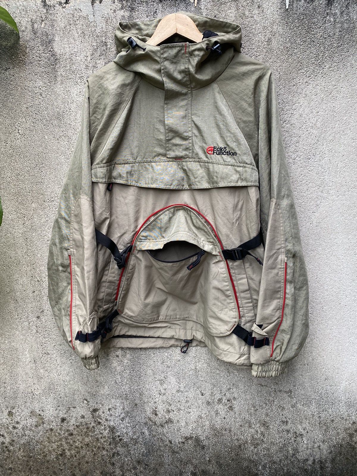 Outdoor Life - Vintage 90s Ecko Function Technical Anorak Jacket - 1
