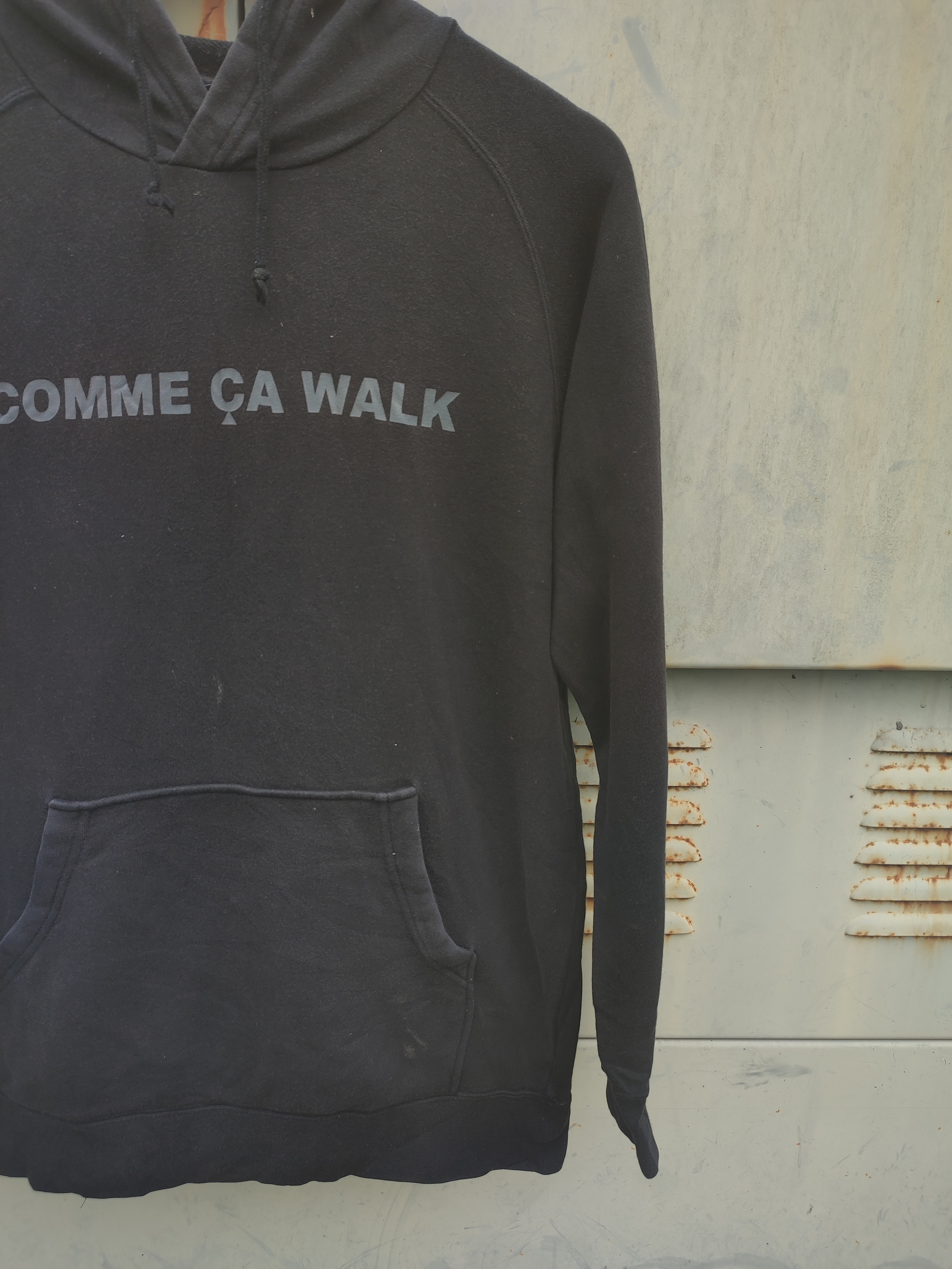 Comme Ca Ism - Comme Ca Walk Black Spellout Hoodie