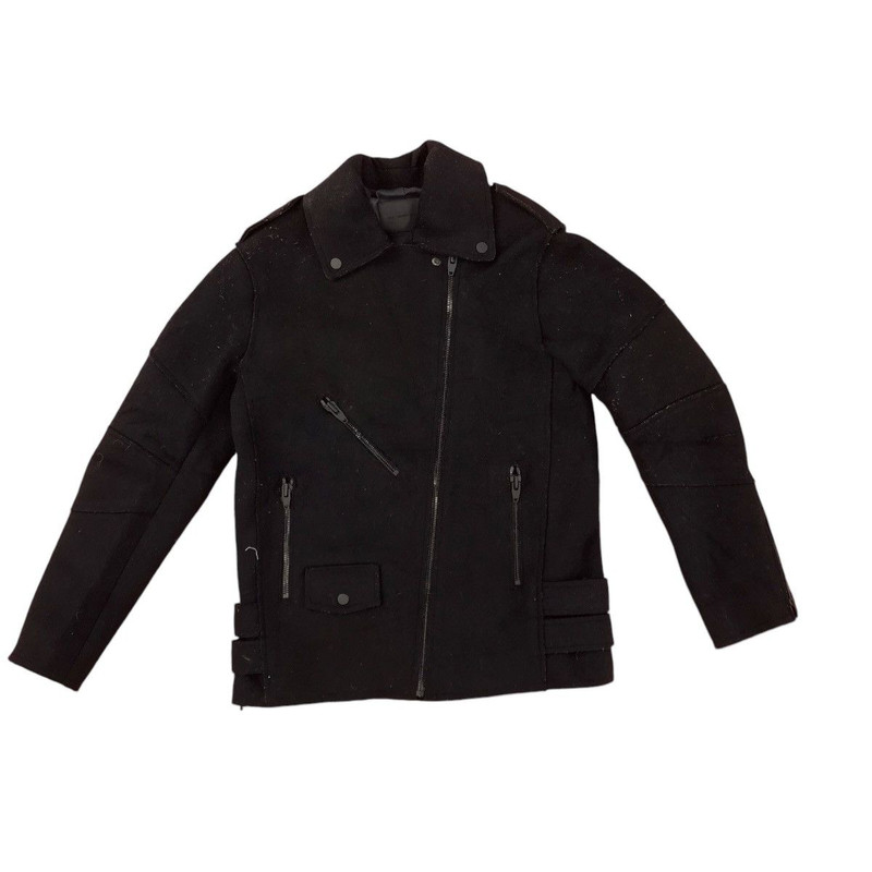 ALEXANDER COLLAB H&M BIKER STYLE WOOL JACKET - 1