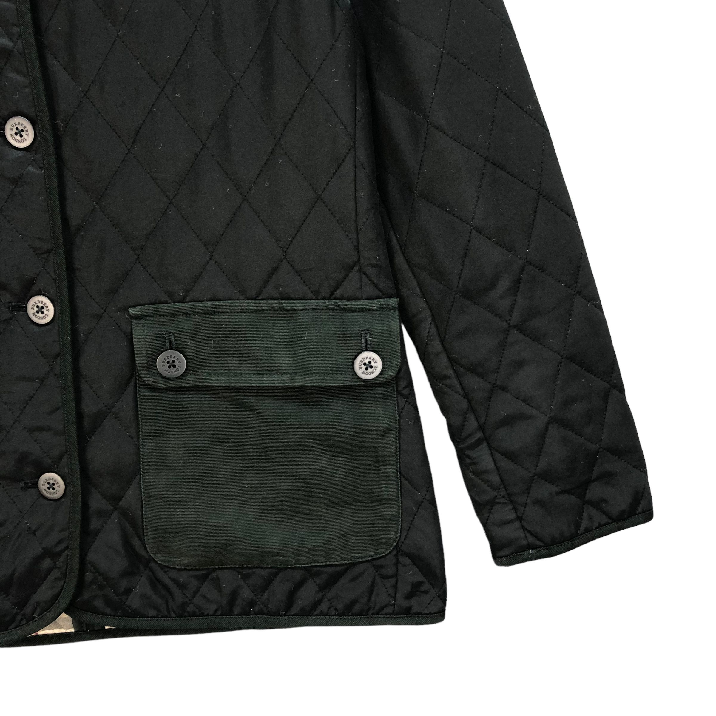 BURBERRY LONDON NOVA CHECK QUILTED JACKET #7238-120 - 5