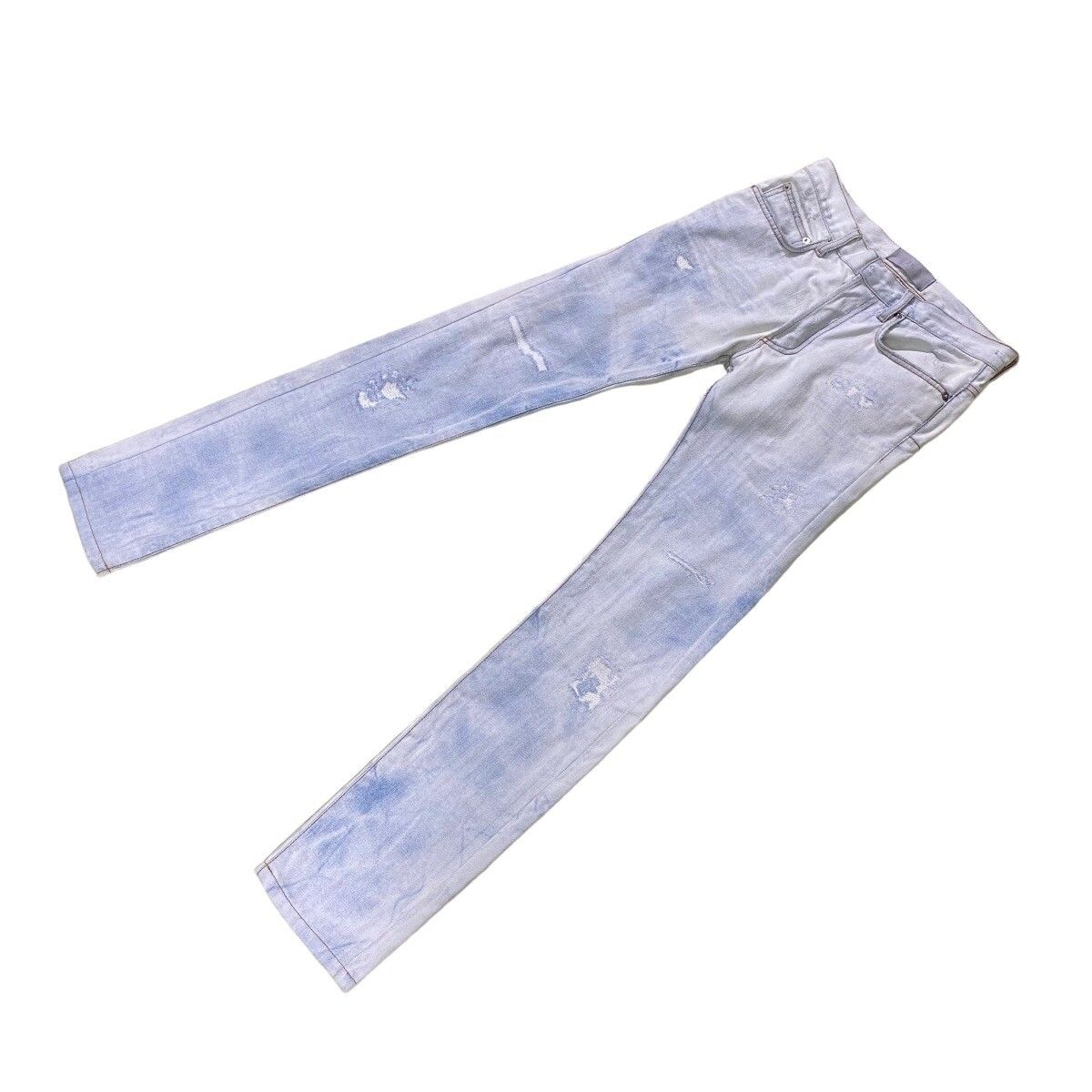 Dior Homme SS06 Dirty Snow Denim Jeans - 3