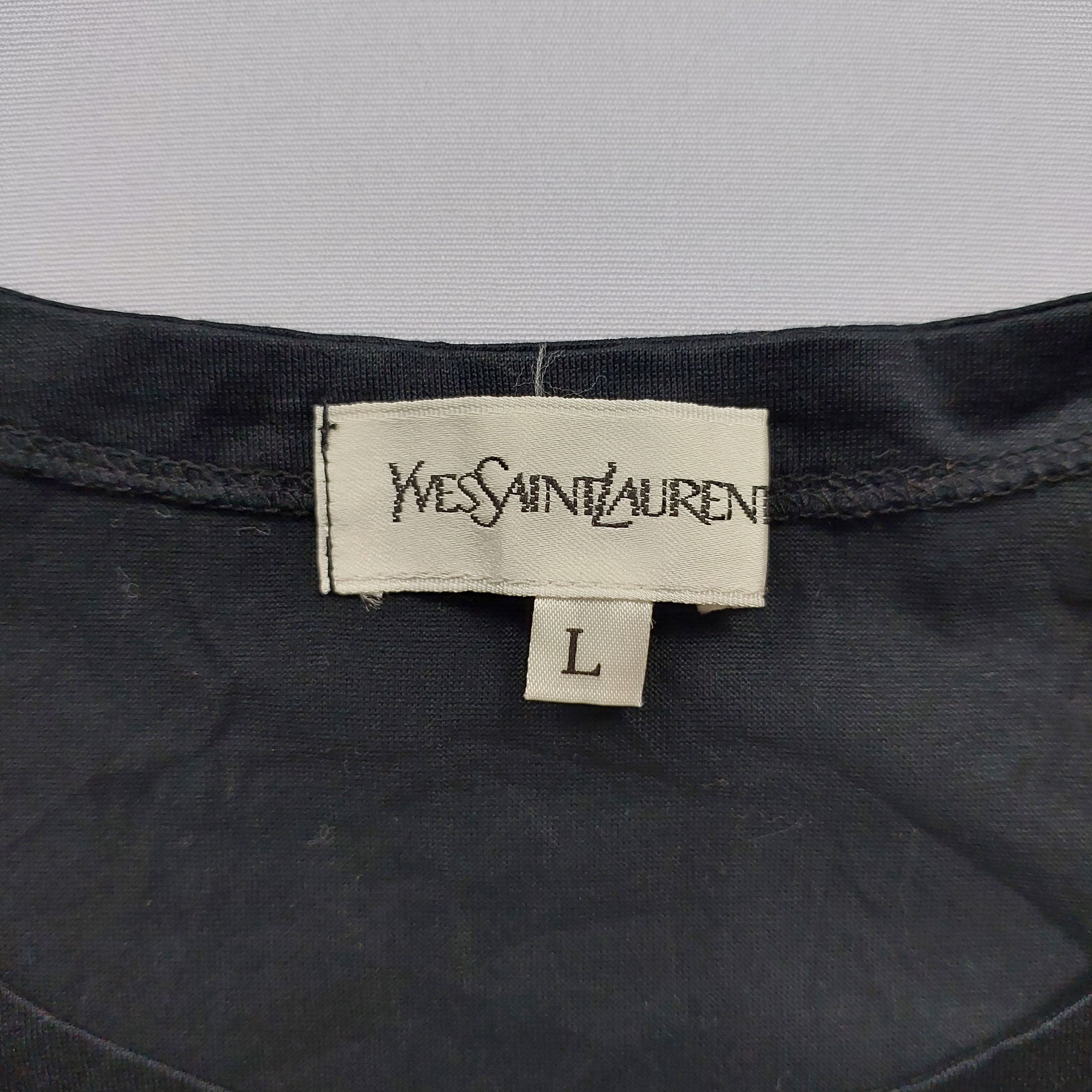 Yves Saint Laurent - Rhinestones Logo - Shirt - 5