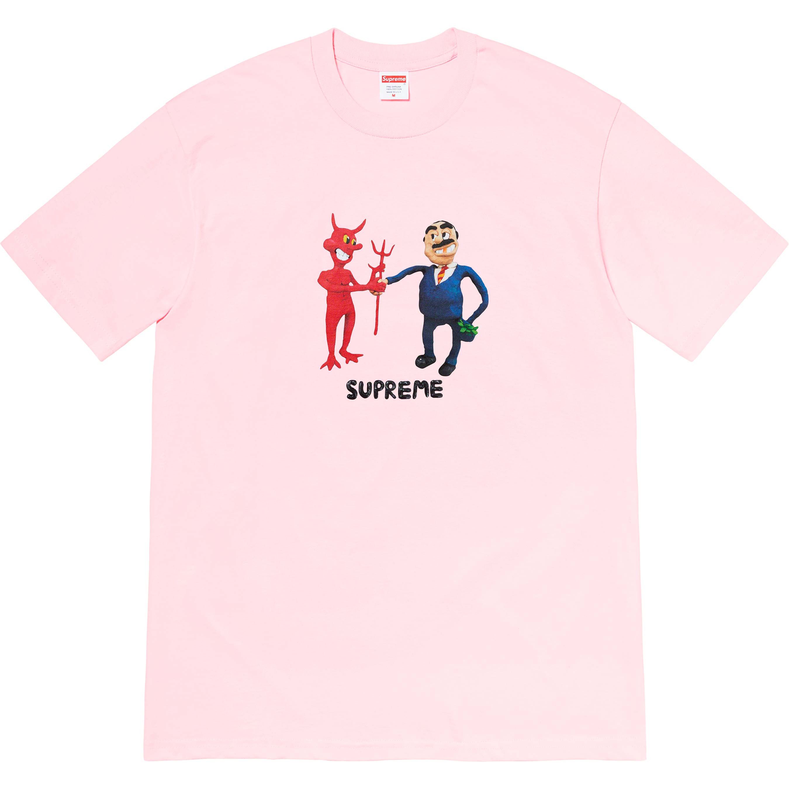 Supreme Business T-Shirt Pink SS23 DS - 1