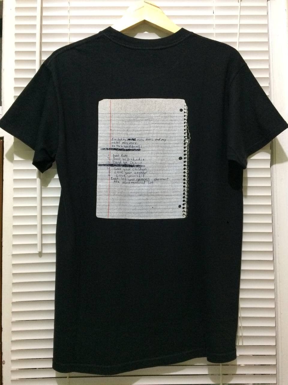 Vintage - 2000 KURT COBAIN NOTEBOOK SHIRT - 6