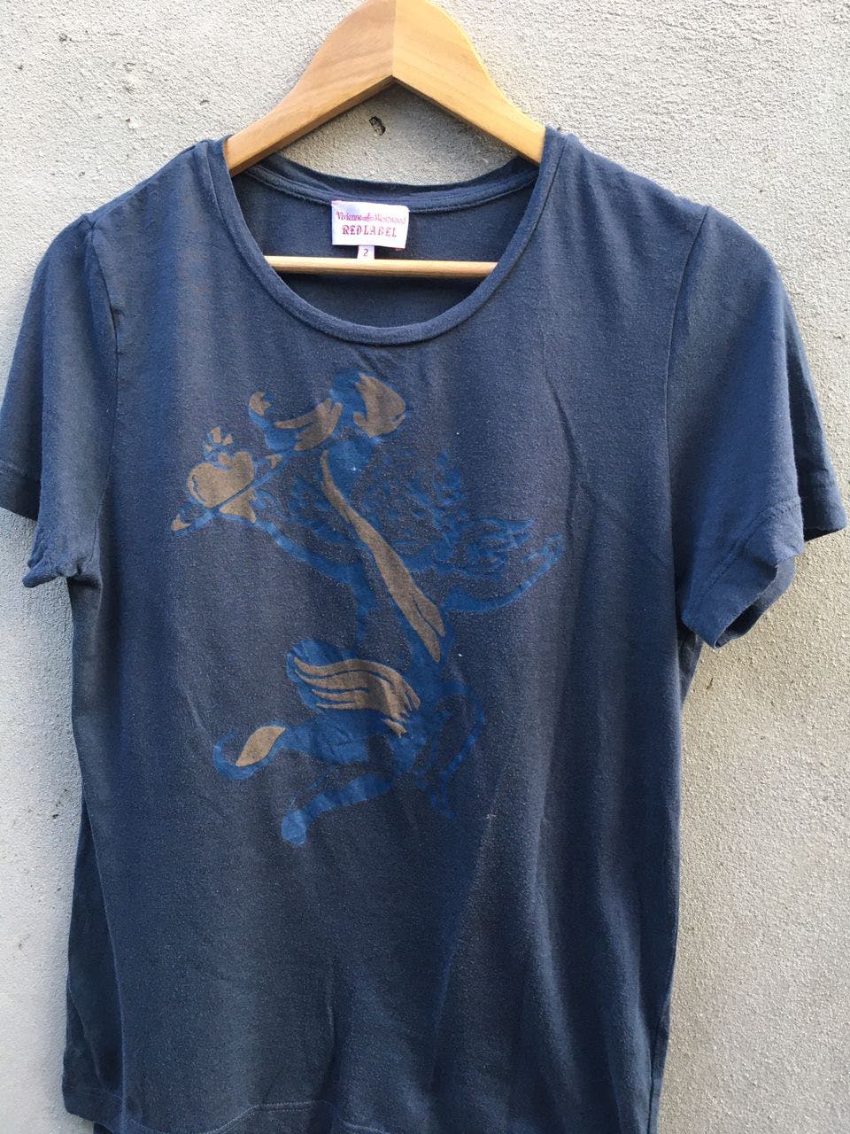 Vivienne Westwood blue navy T shirt - 2