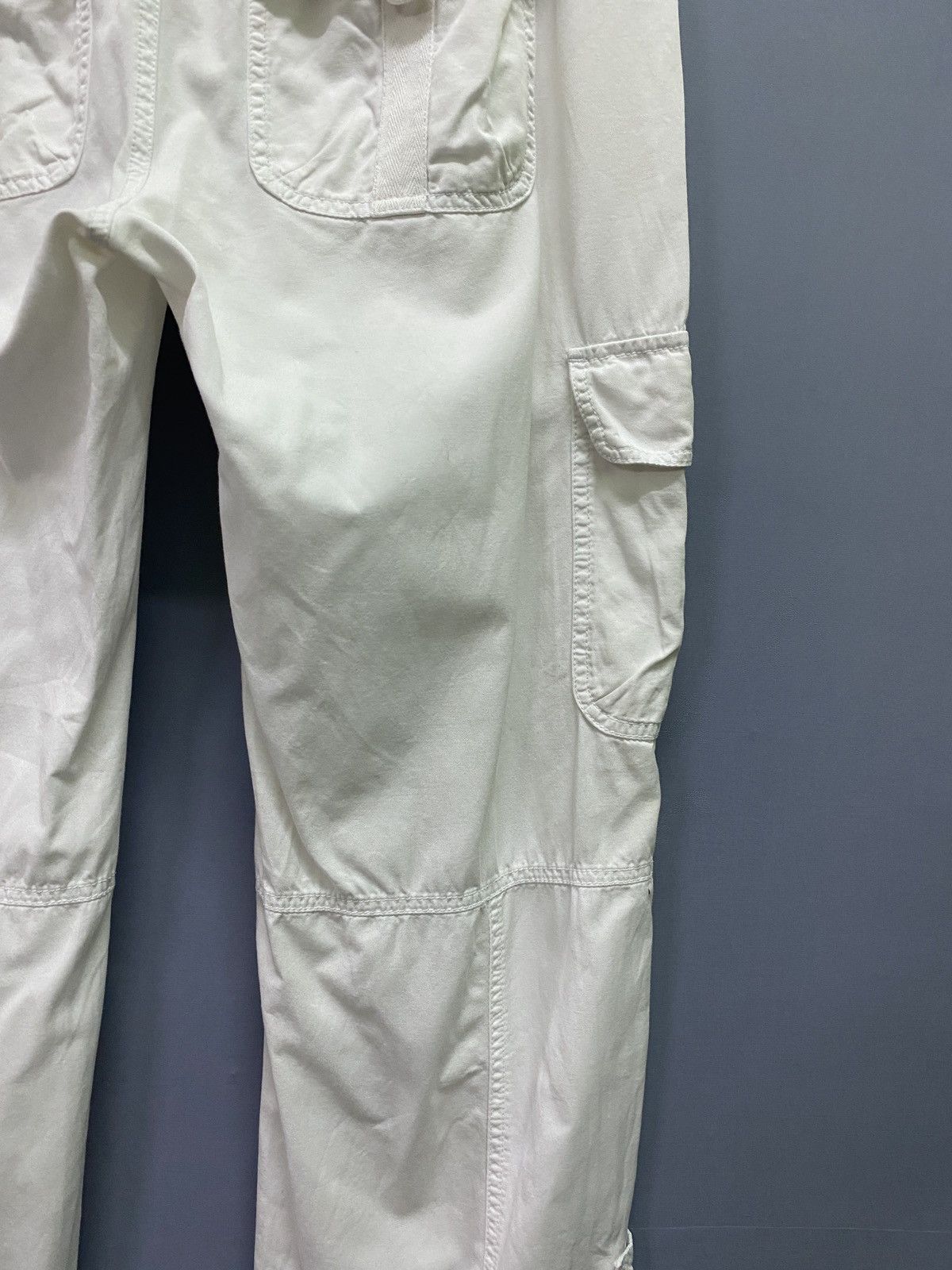 Cargo AEROPOSTALE 8 Pocket Parachute White Pants - 18