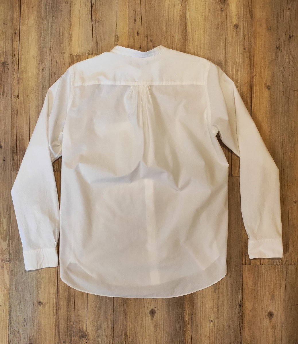 Attachment - NEW! SS17 no collar shirt.Like Rick Owens or Yohji Yamamoto - 4