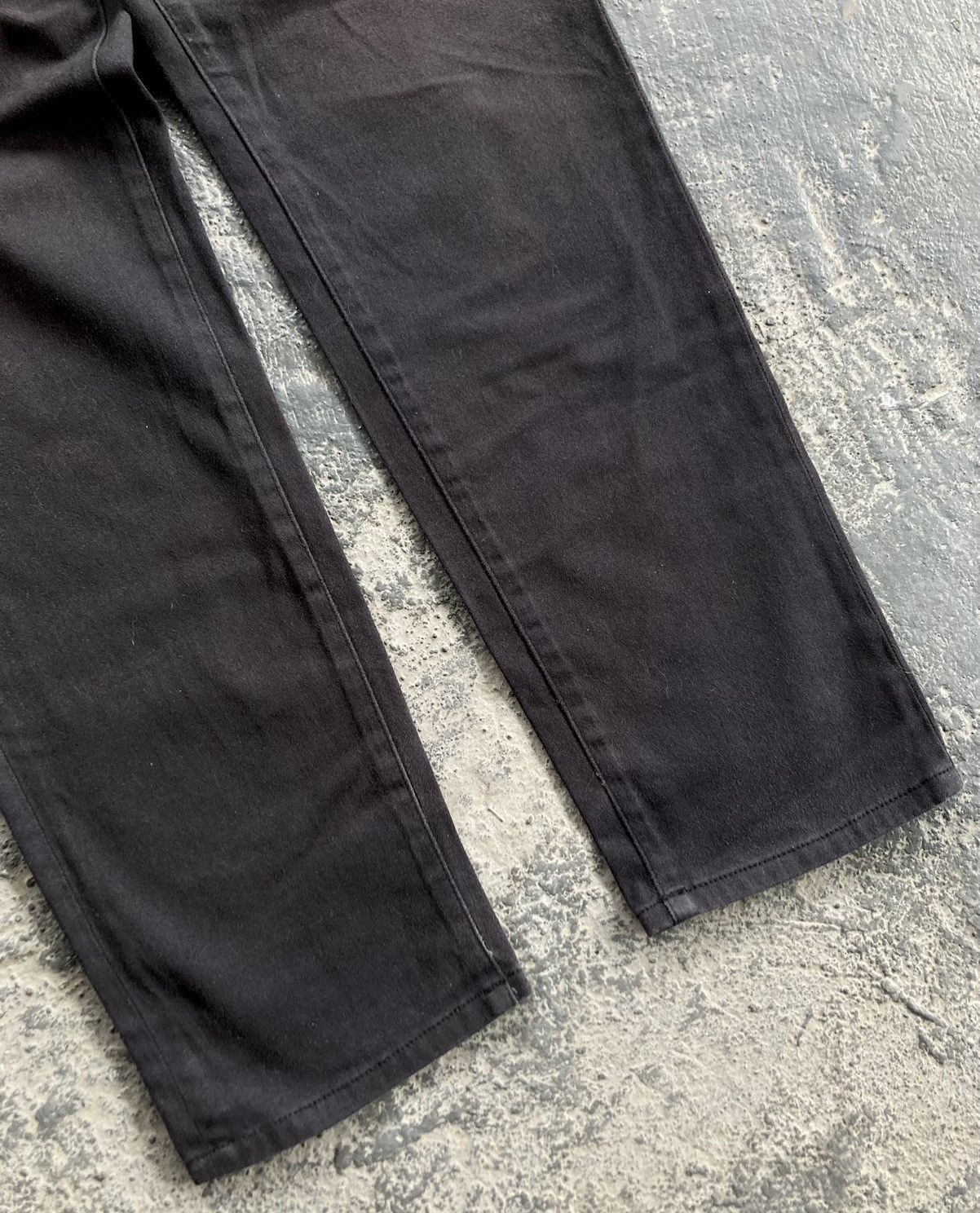 Vintage Abahouse Ecru Black Pants - 4
