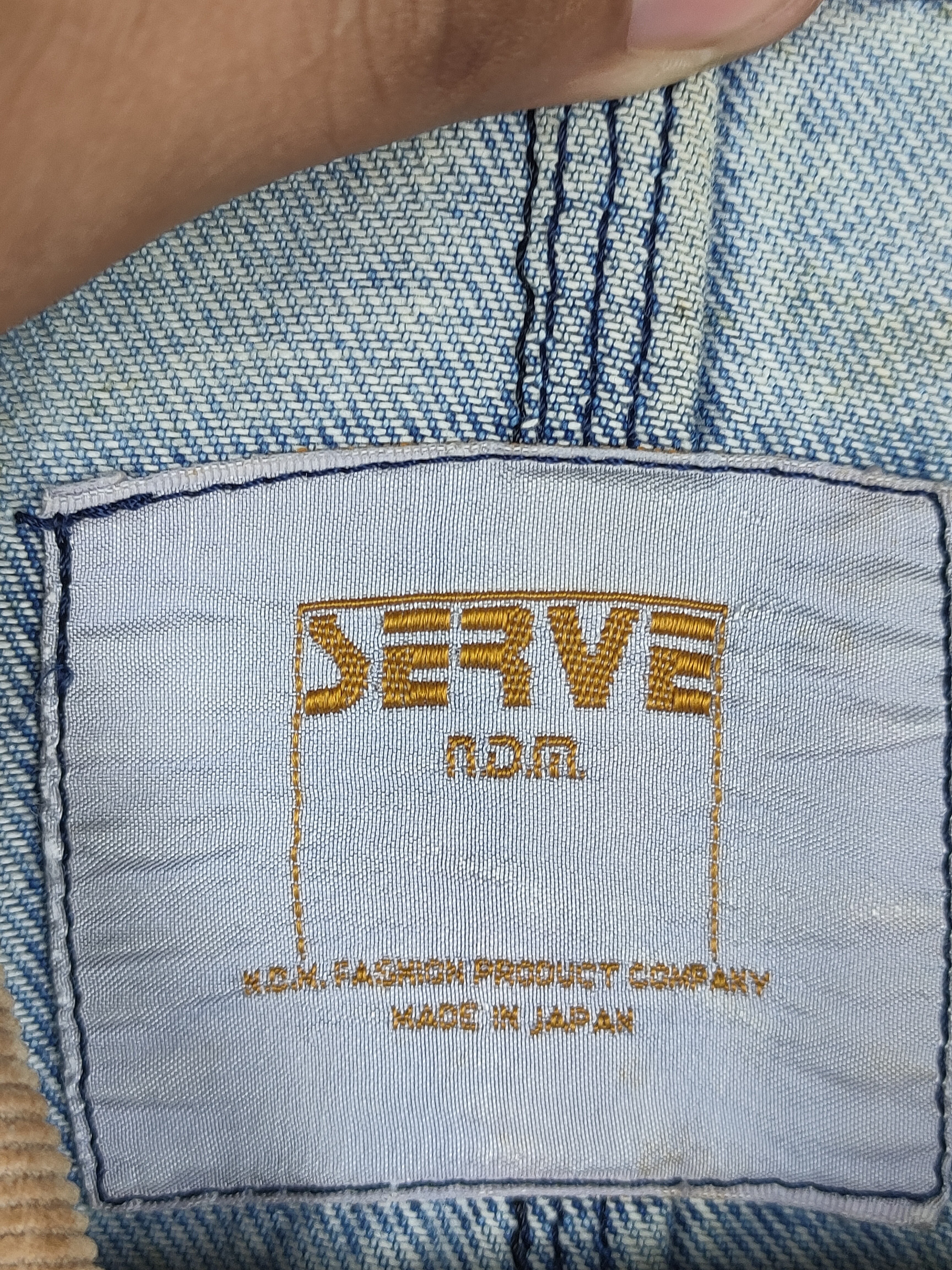 Vintage - Vintage Serve Japan Denim Work Jacker - 5