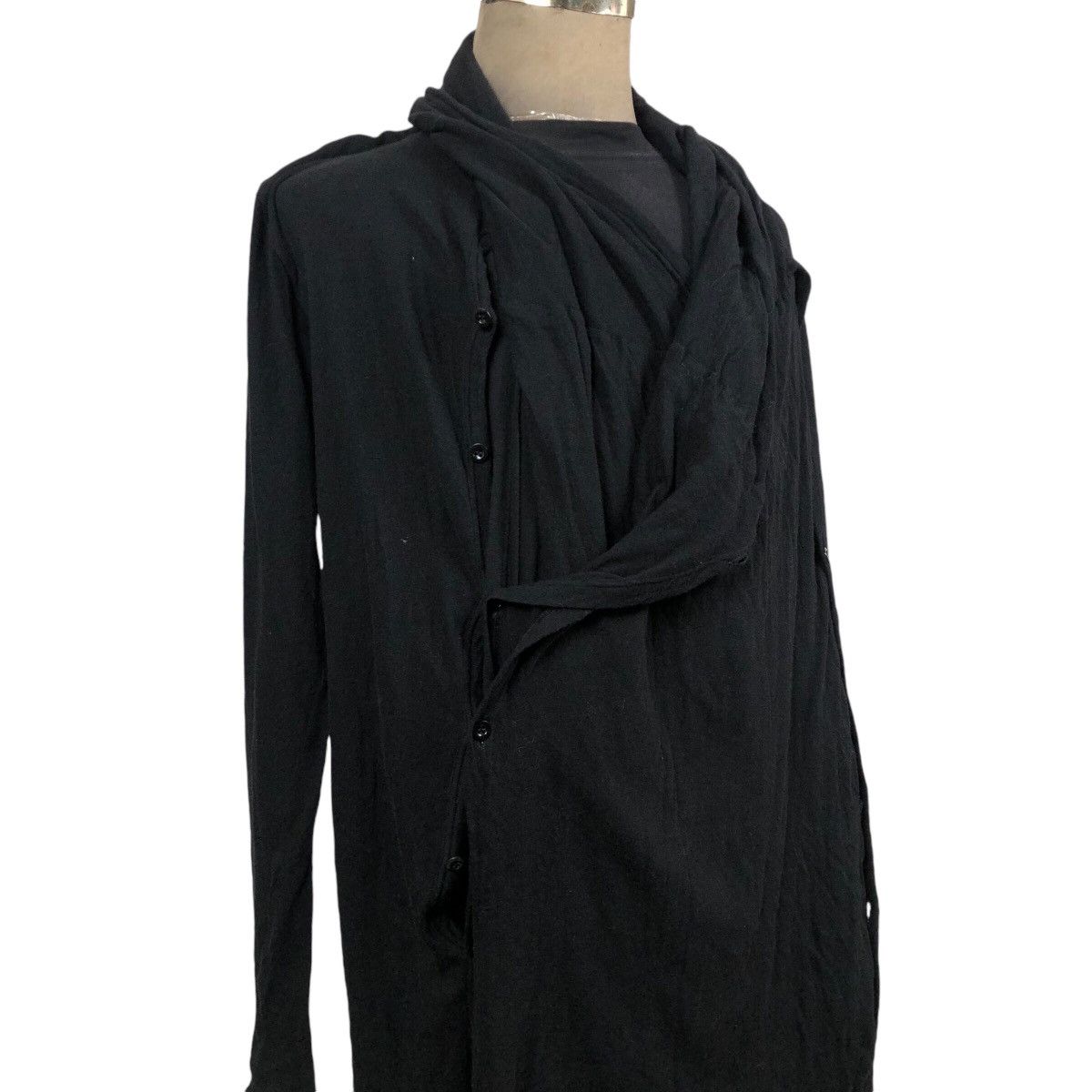 Yohji Yamamoto Pour Homme 2008 S/S Cut & Sewn Capes Cardigan - 6