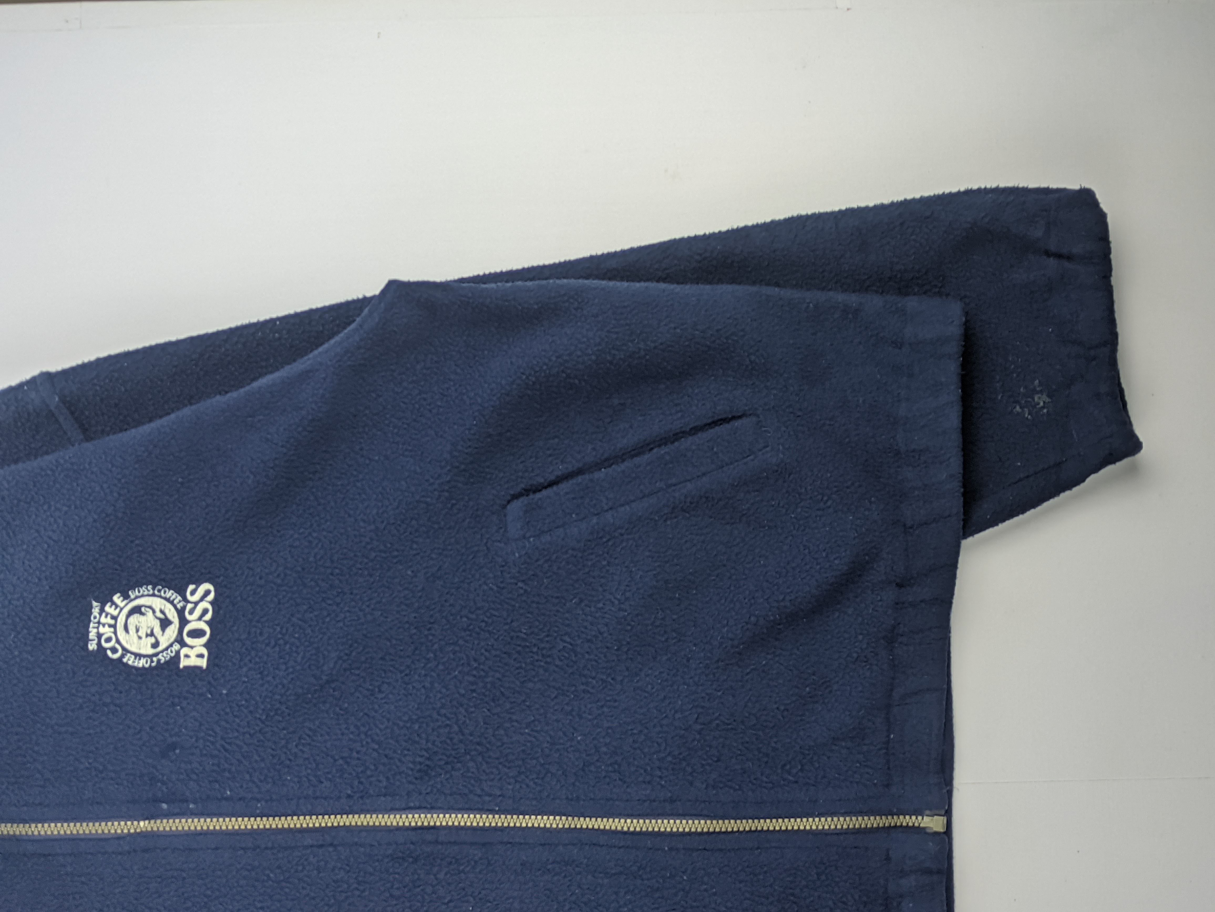 Vintage - Suntory Boss Coffee Fleece Jacket Vintage - 2