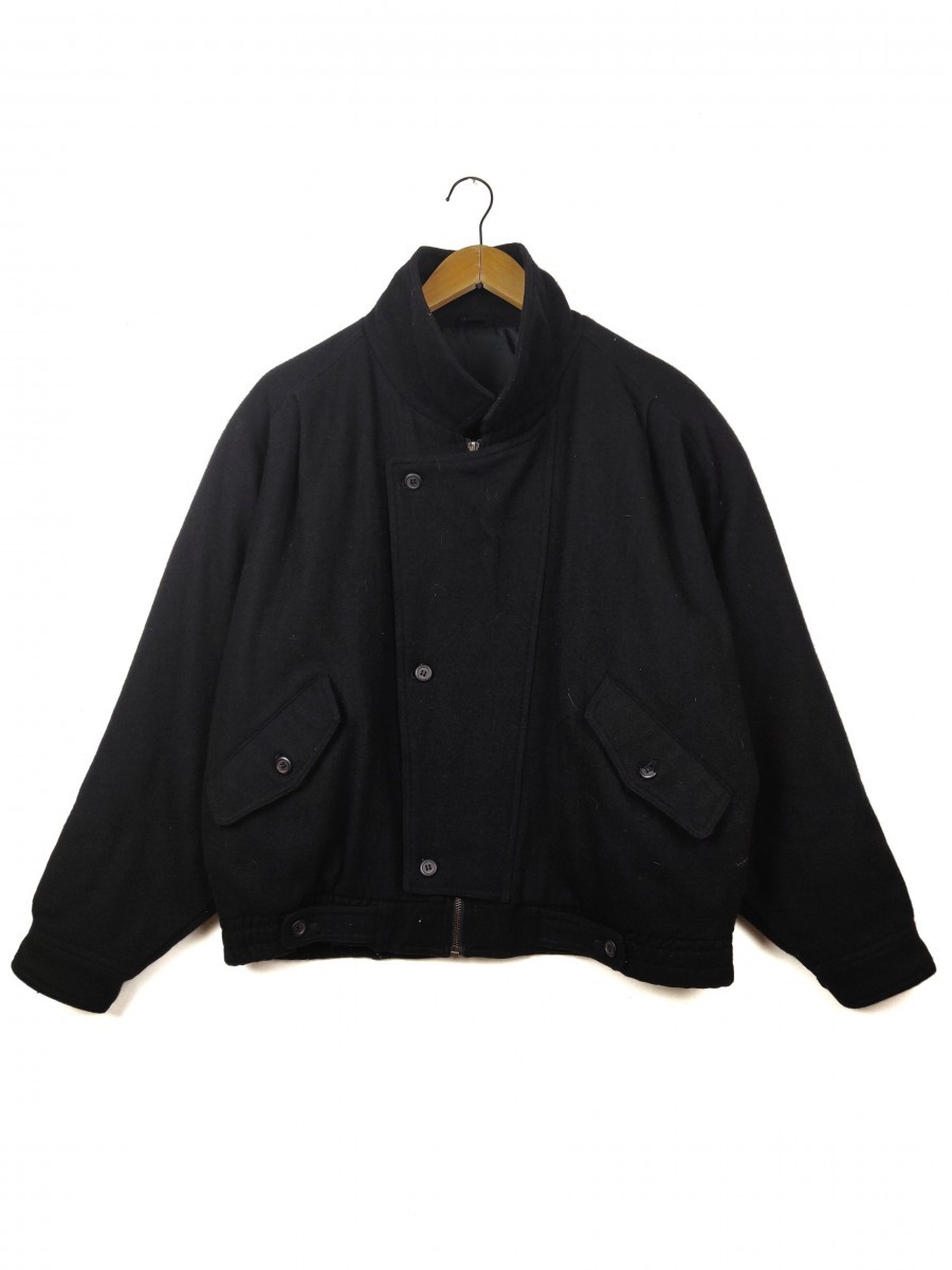 Bomber Style Jacket - Dalchan Japan Wool Oversized Jacket Bomber Style Outerwear - 1