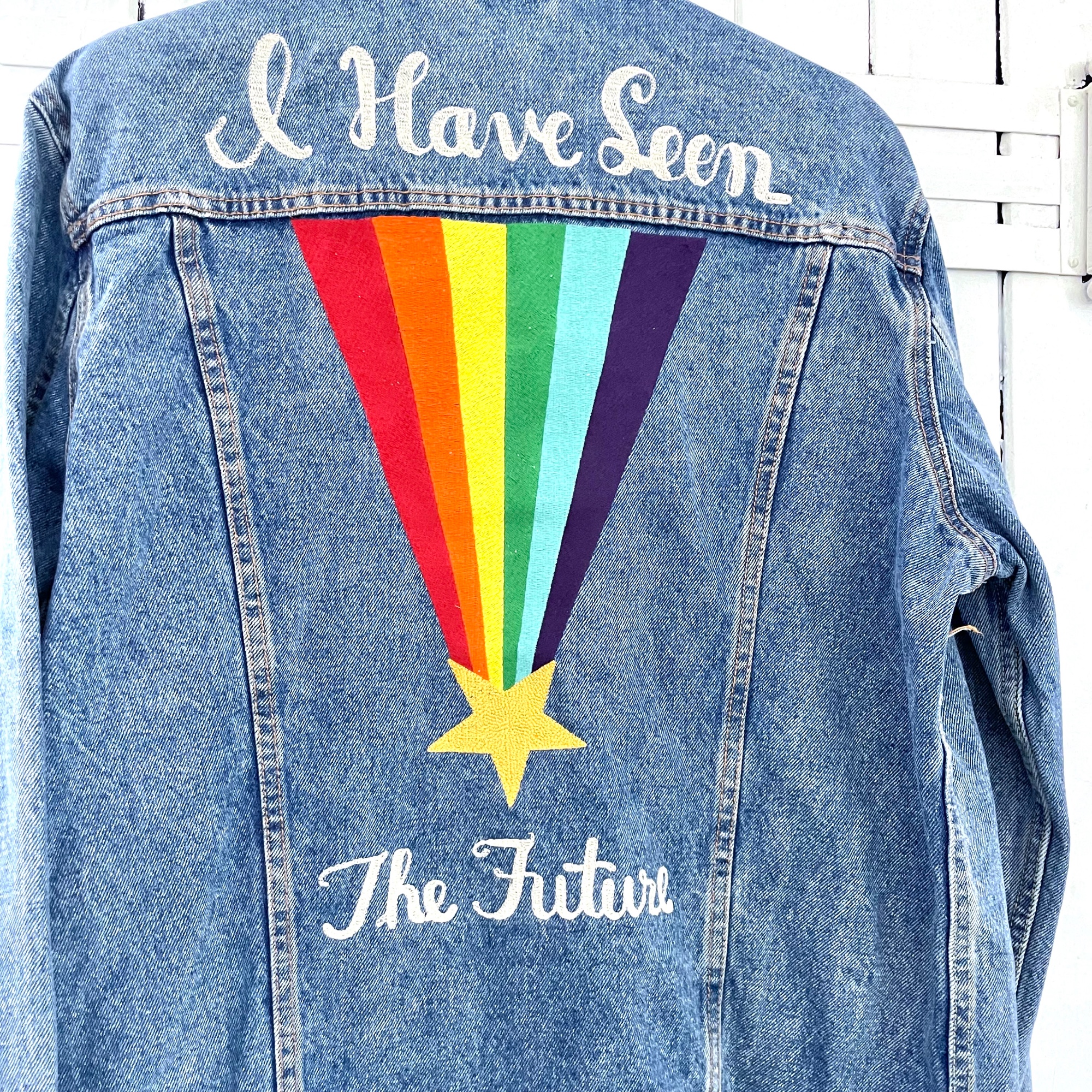 Levi s Levi s 2018 Ltd. Ed. I Have Seen The Future Trucker Jacket ehtersono REVERSIBLE