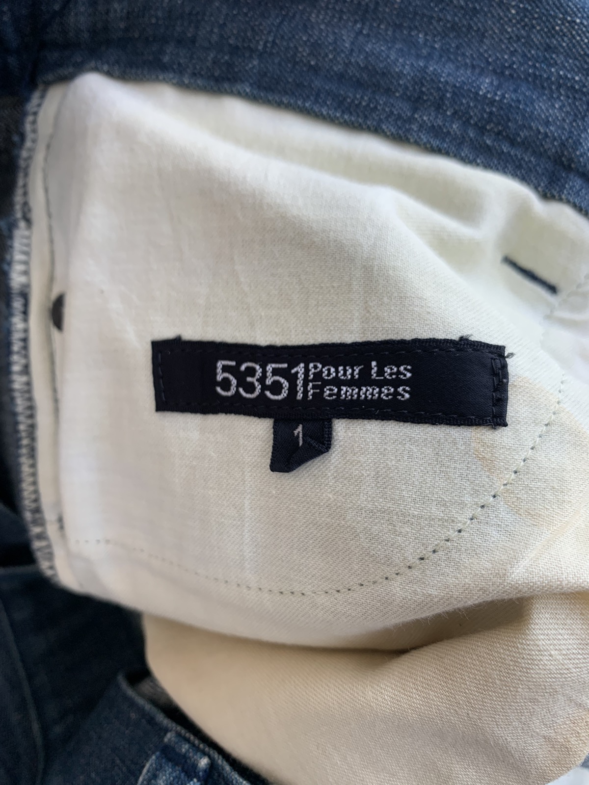 5351 Pour Les Hommes - 5351 Pour Les Femmes Made in Japan Denim Jeans - 6