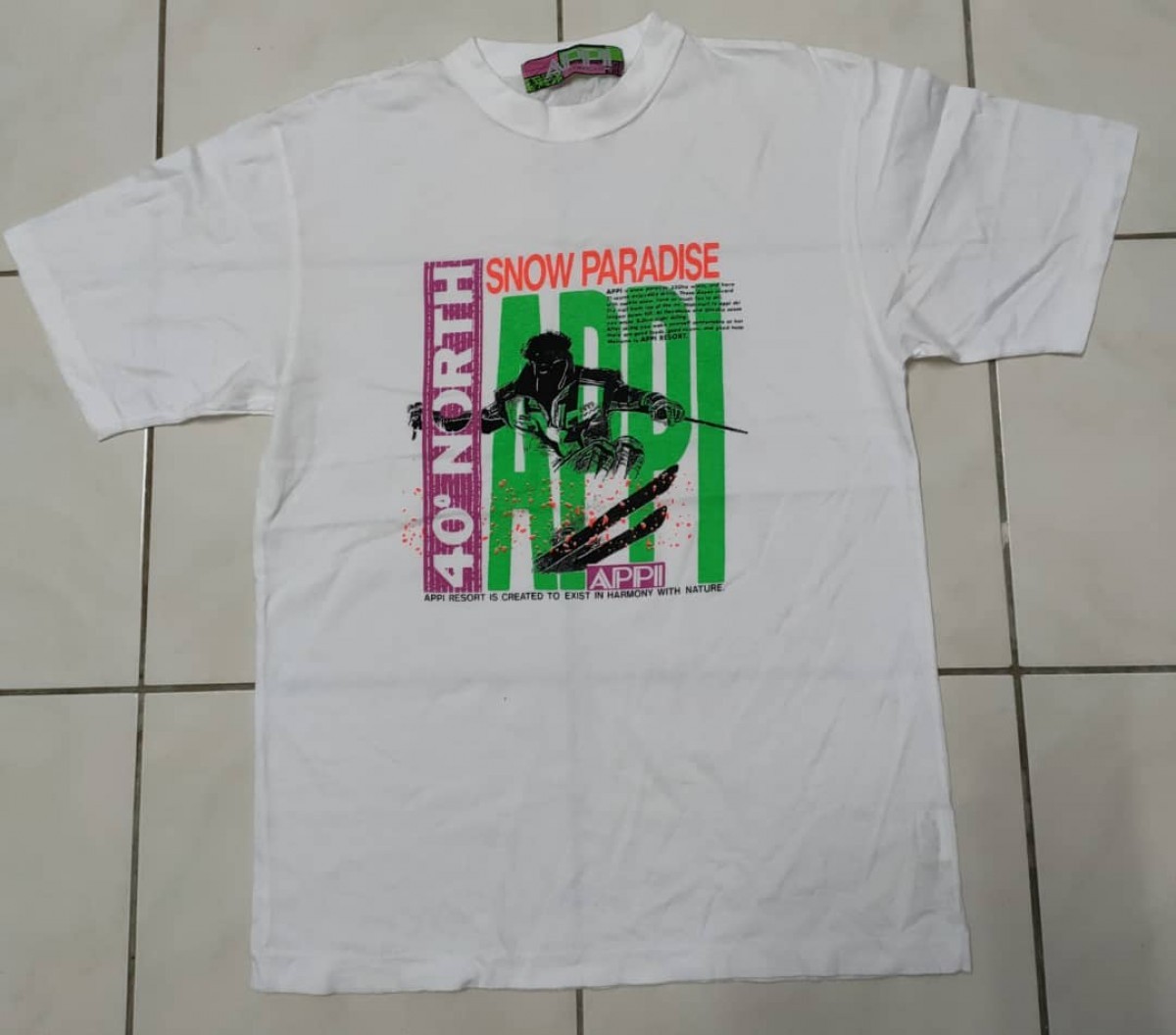 Ski - Appi Single Stitch T - 4