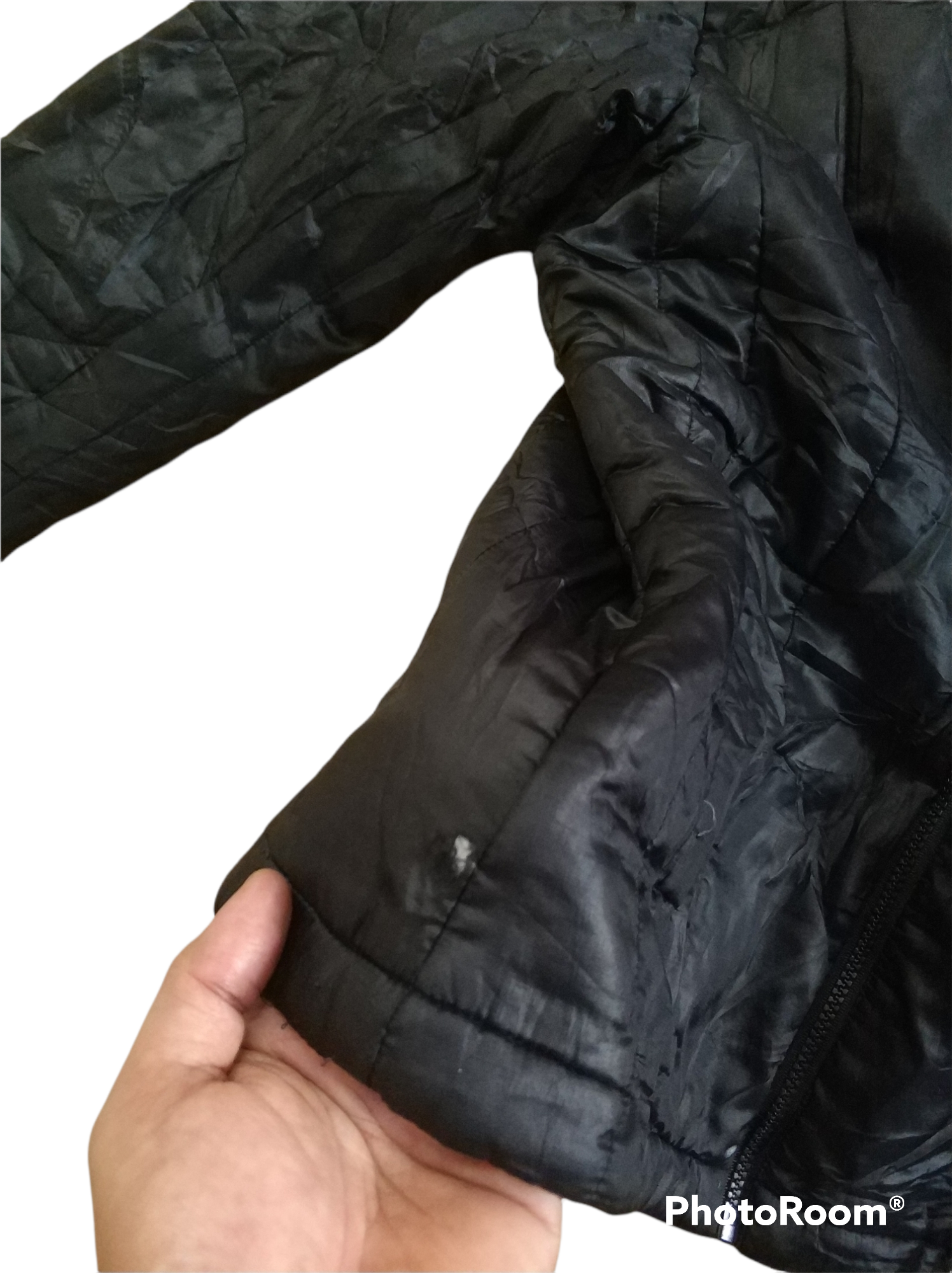 🔥Distressed Vintage Asics Quilted Jacket - 7