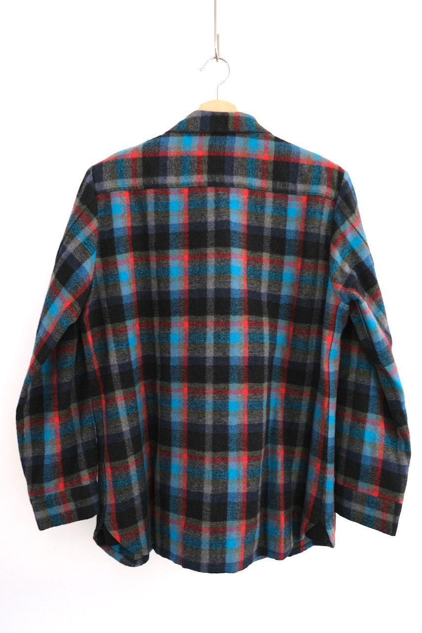 AW02 Plaid Dual-Zip Shirt/Jacket, YYPH - 14