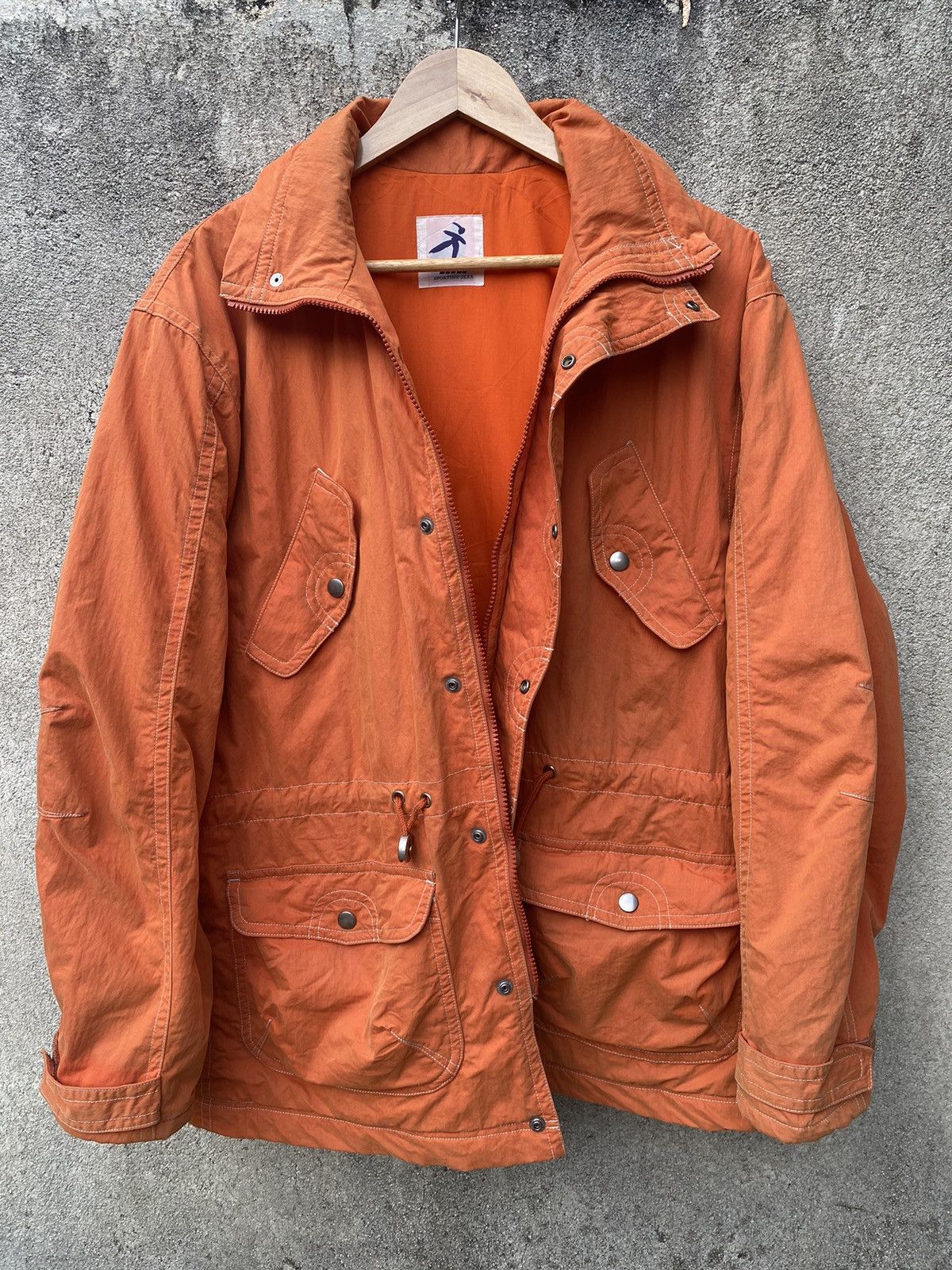Issey Miyake - Vintage Hai Sporting Gear Parka Jacket Orange Colour - 3