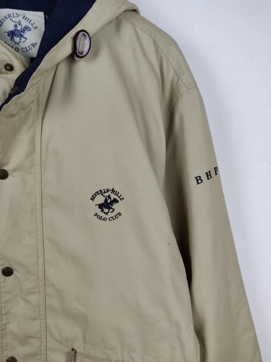 Beverly Hills Polo Club - Vintage BHPC Casual Light Jacket Parka Outerwear Coat - 9