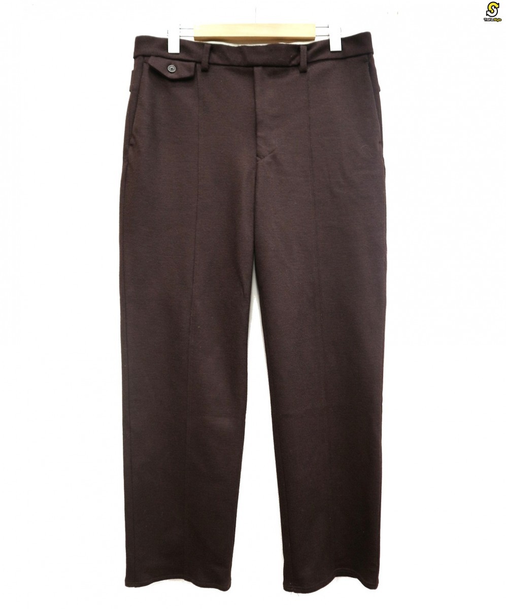 Uru - brown wool easy pants size 2 - 1