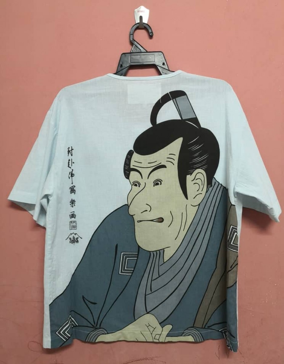 Japanese Brand - Japan Kabuki Samurai Ronin Geisha T Shirt - 1