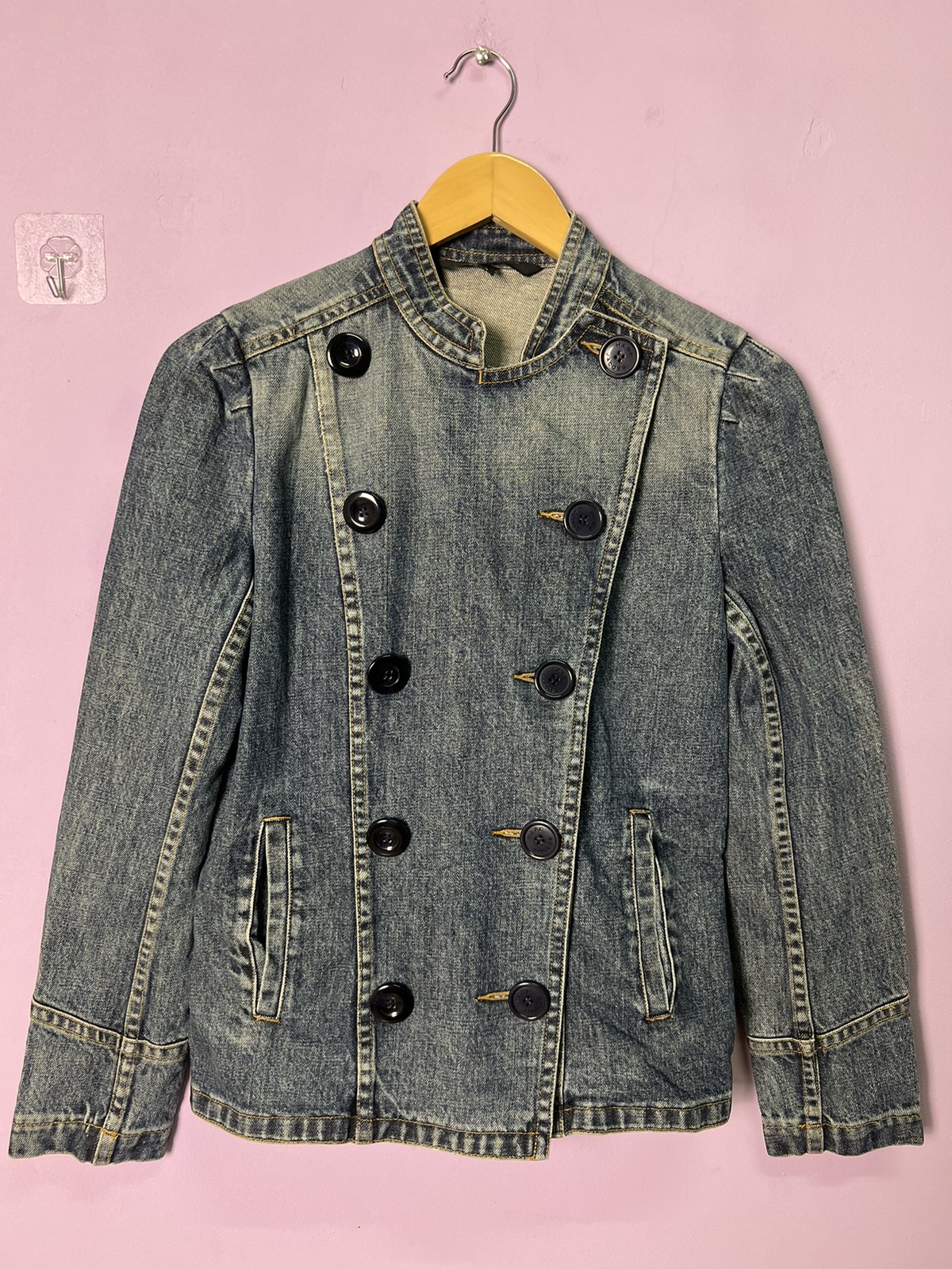🔥Marc Jacobs Double Breasted Denim Jacket - 2