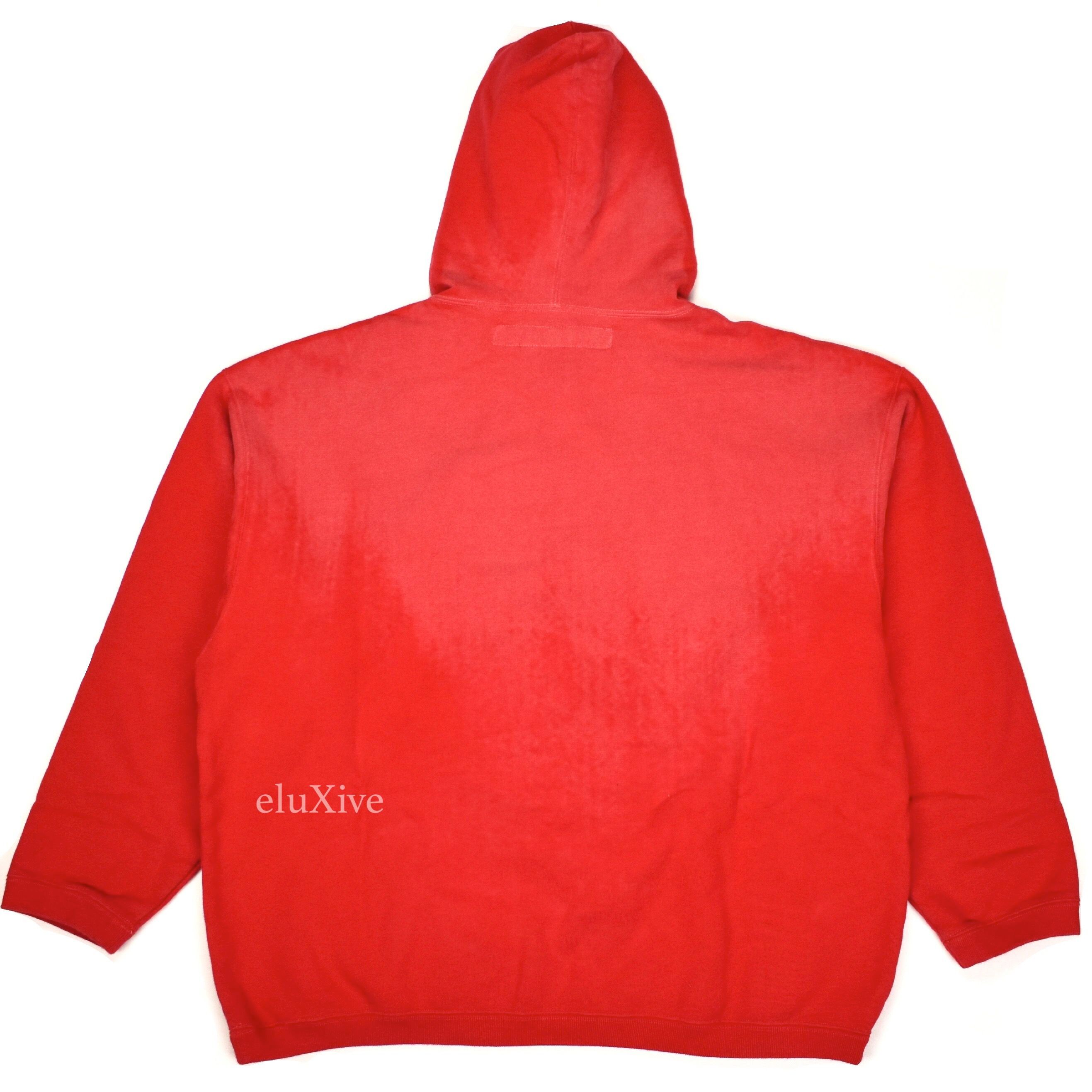 CPFM Sock Logo Hoodie Red DS - 2