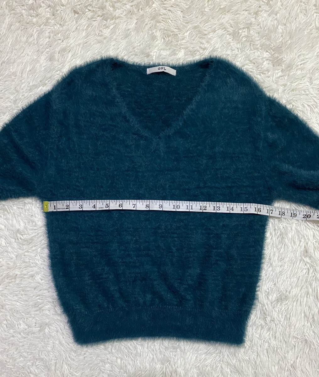 Street Fashion - GRL Luxury Cozy Nylon Fuzzy Cardigan Sweater Pullover - 8