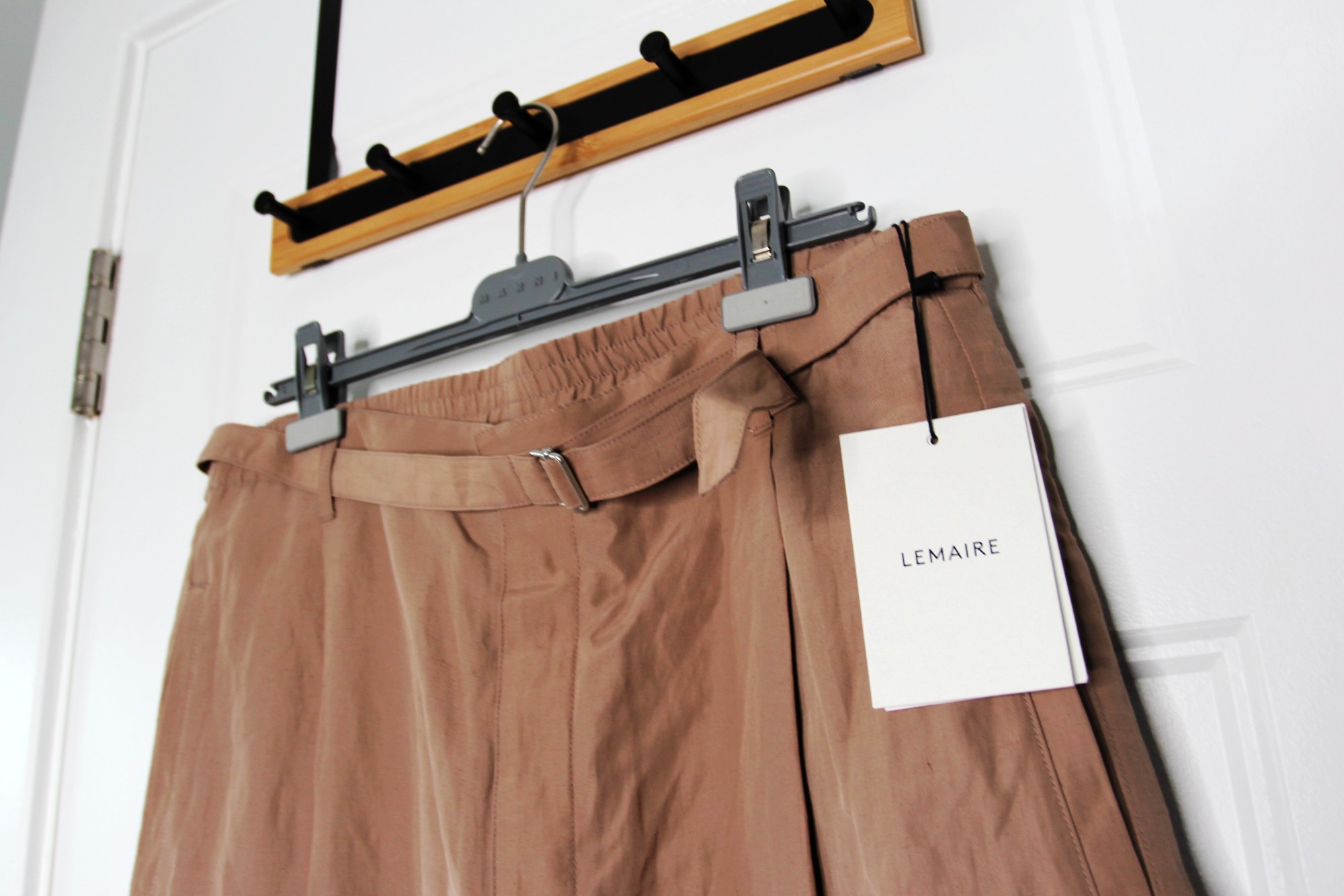 BNWT SS23 LEMAIRE BELTED EASY PANTS 52 - 4