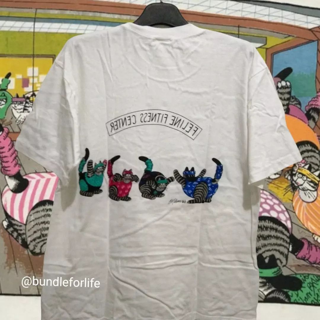 Vintage - VTG 90s Kliban Cat tshirt Art - 3