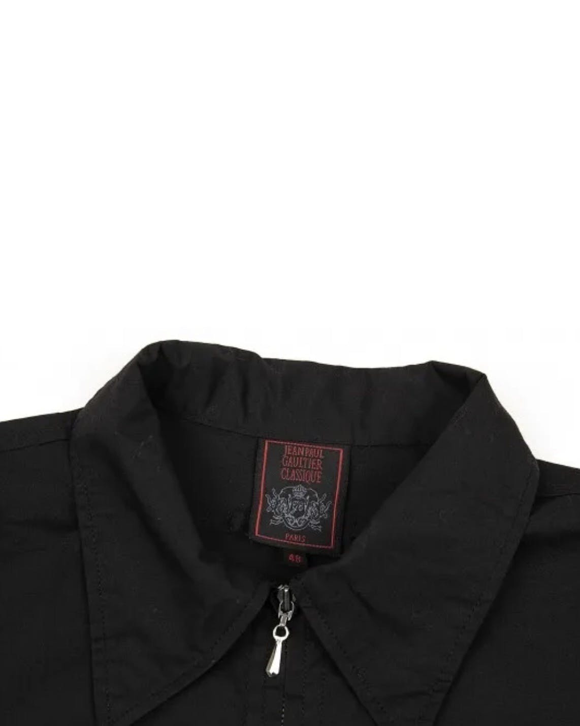 Laser-Cut Zip-Up Shirt - 3