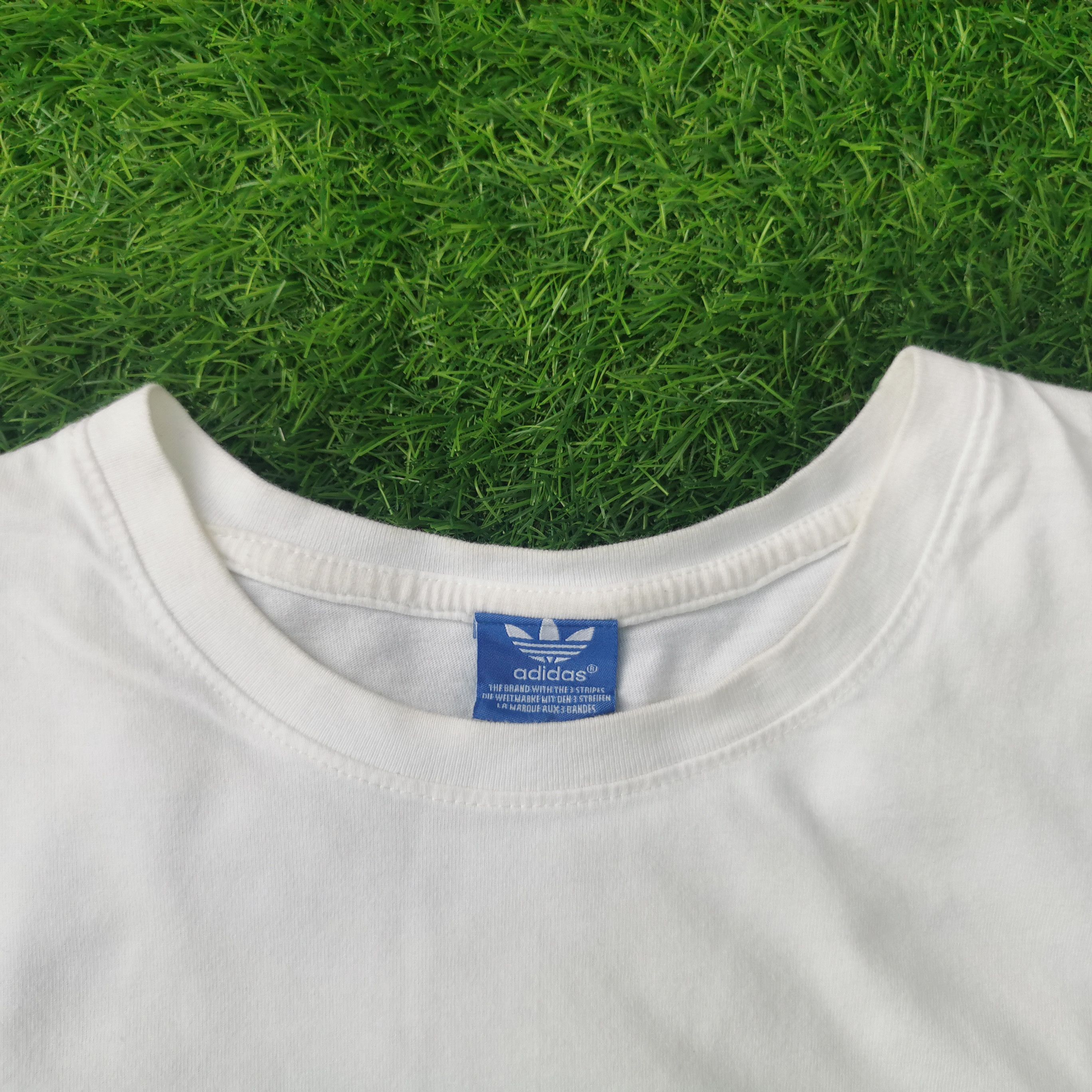 Vintage Adidas Big Print Classic Logo Tshirt - 4