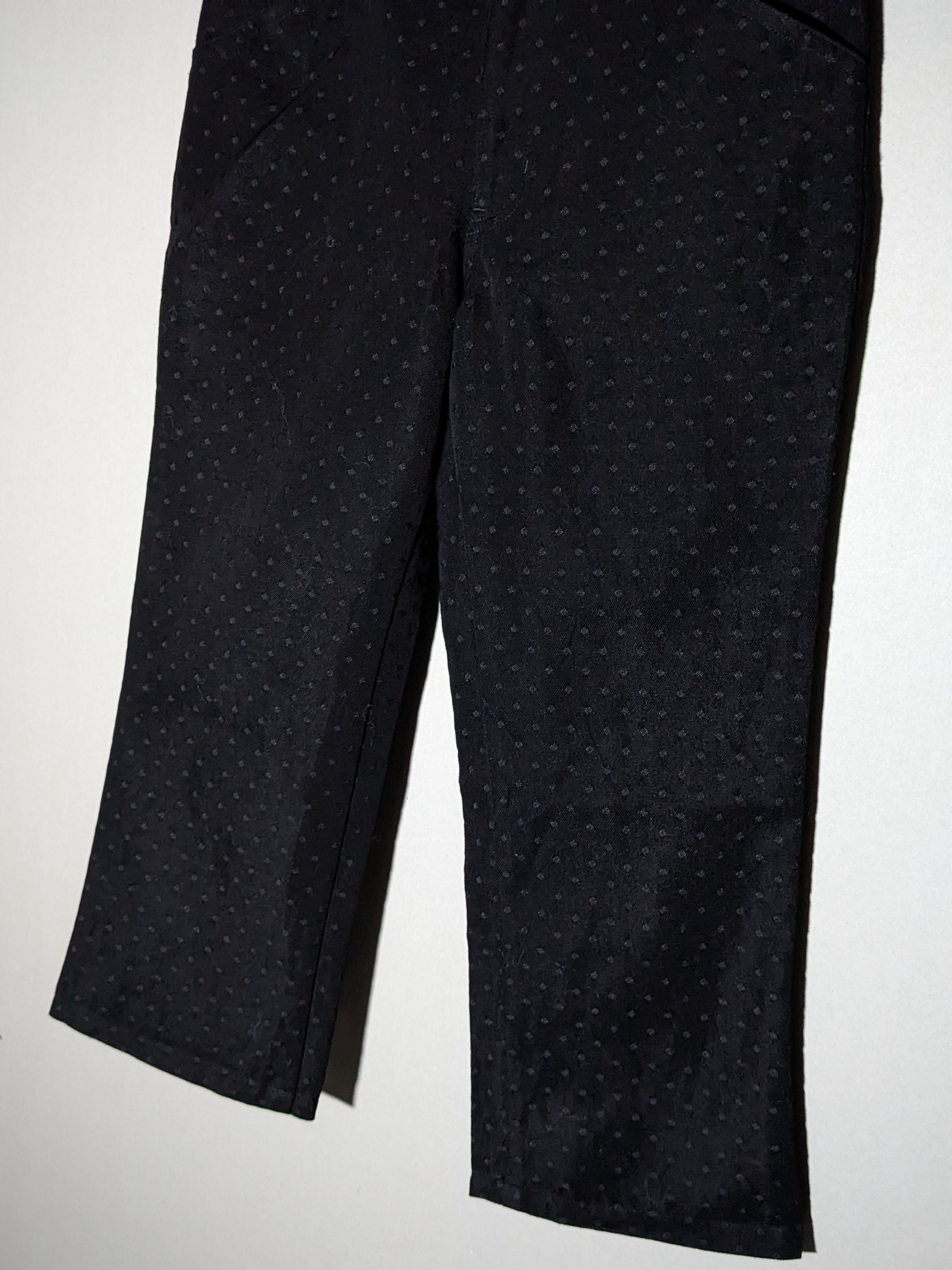 Vintage Comme Des Garcons 2009 Tricot Wool Women Pants - 3