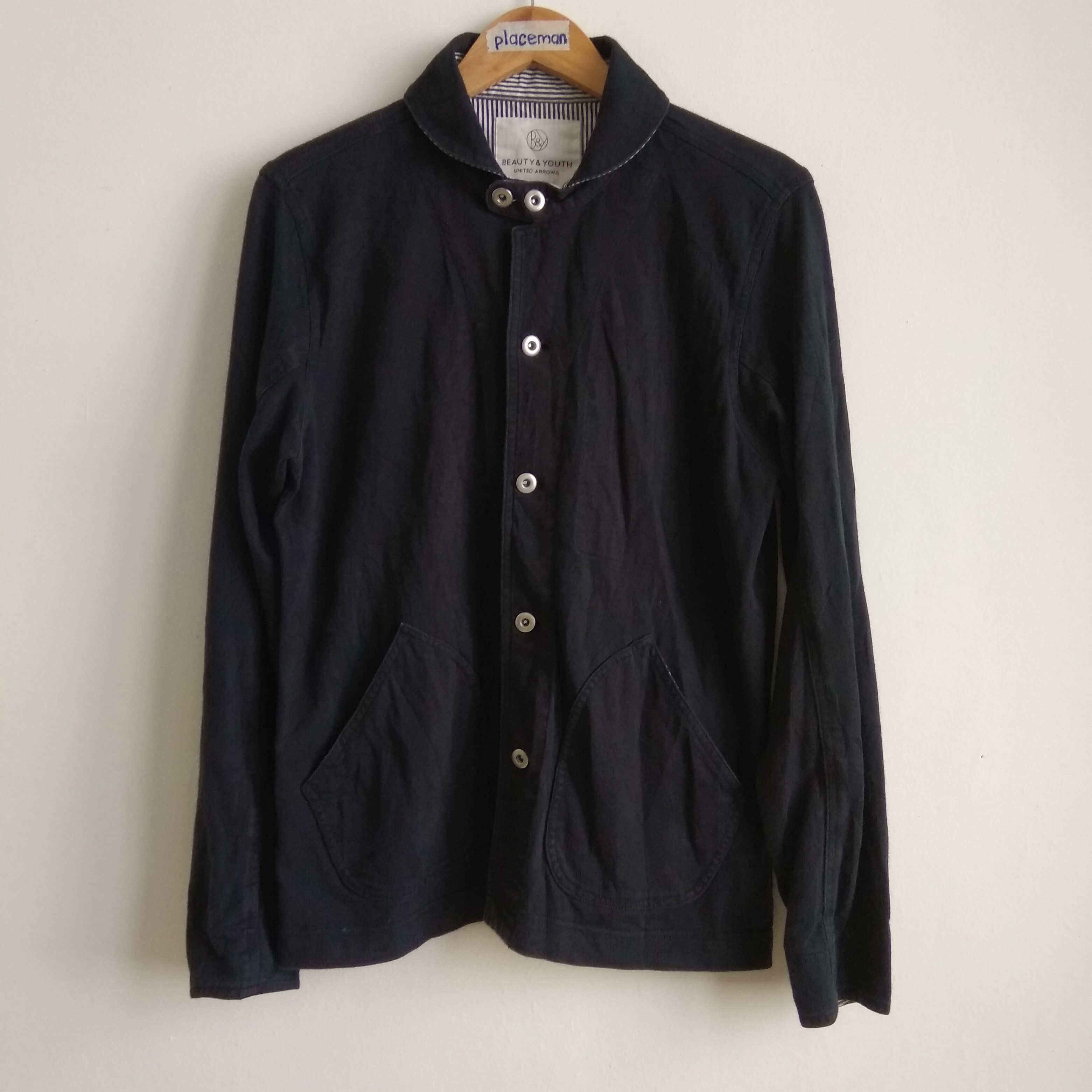Beauty & Youth United Arrows jacket coat button - 1