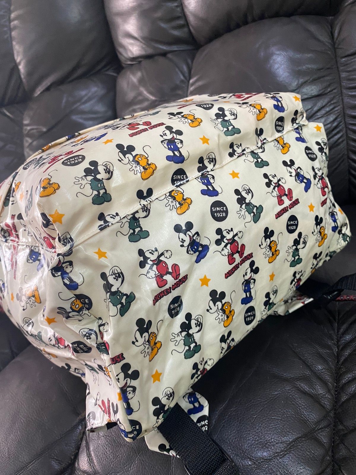 Mickey Mouse Full Print Waterproof Backpack - 7