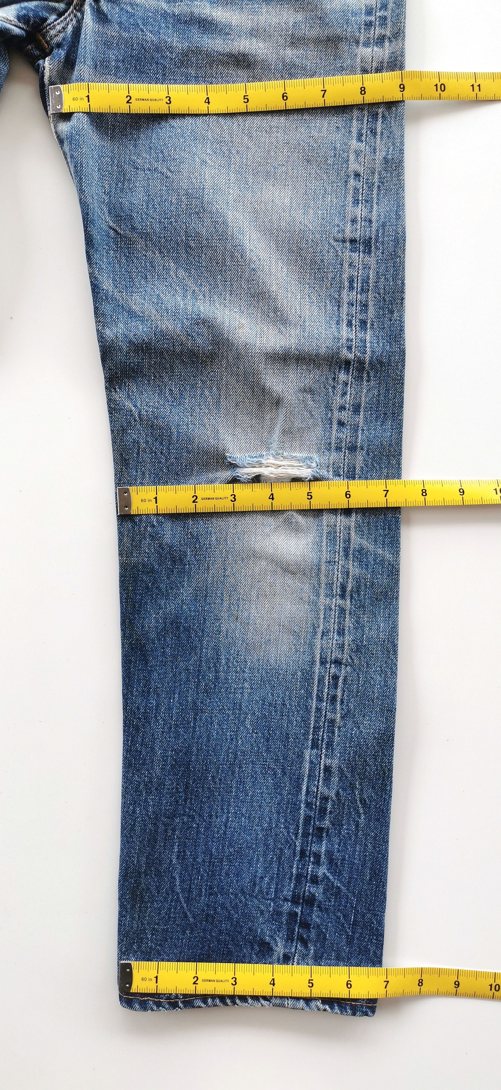 80s Vintage Levis Selvedge Jeans For Kids - 15