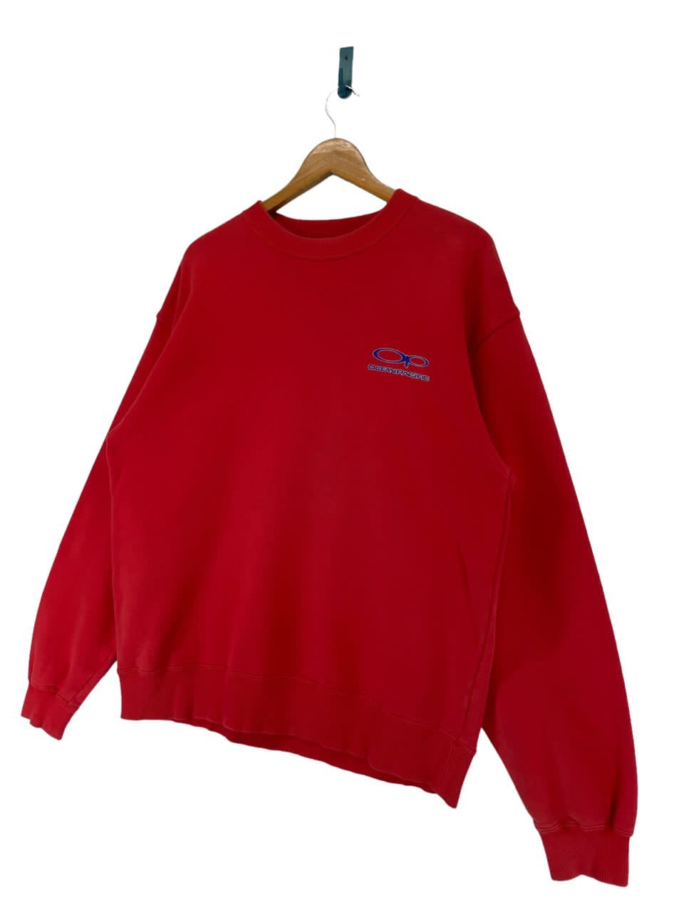 Vintage Ocean Pacific Spell Out Logo Crewneck Sweatshirt - 3