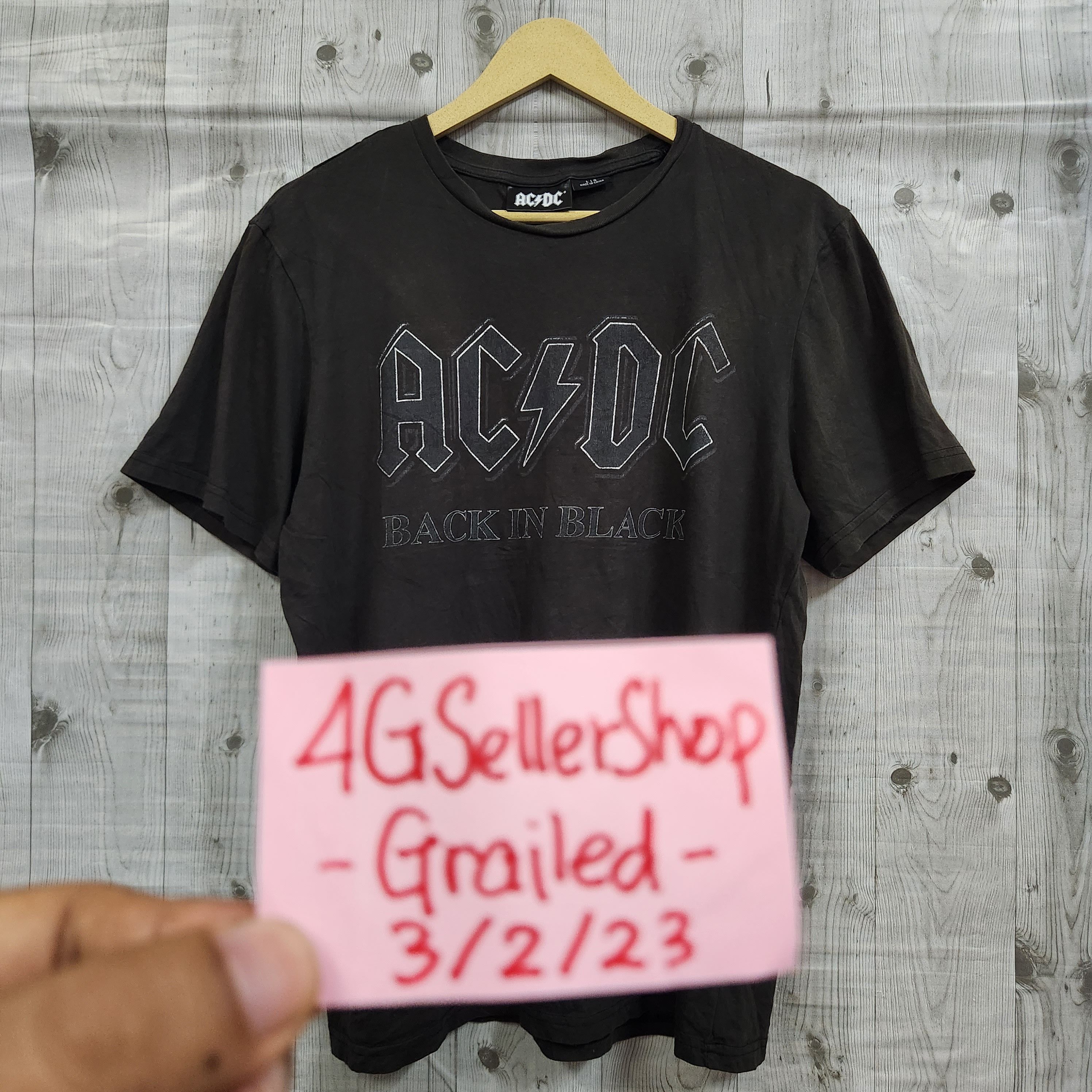 Band Tees - Y2K 🌟 ACDC Back In Black Rock Band TShirt - 19