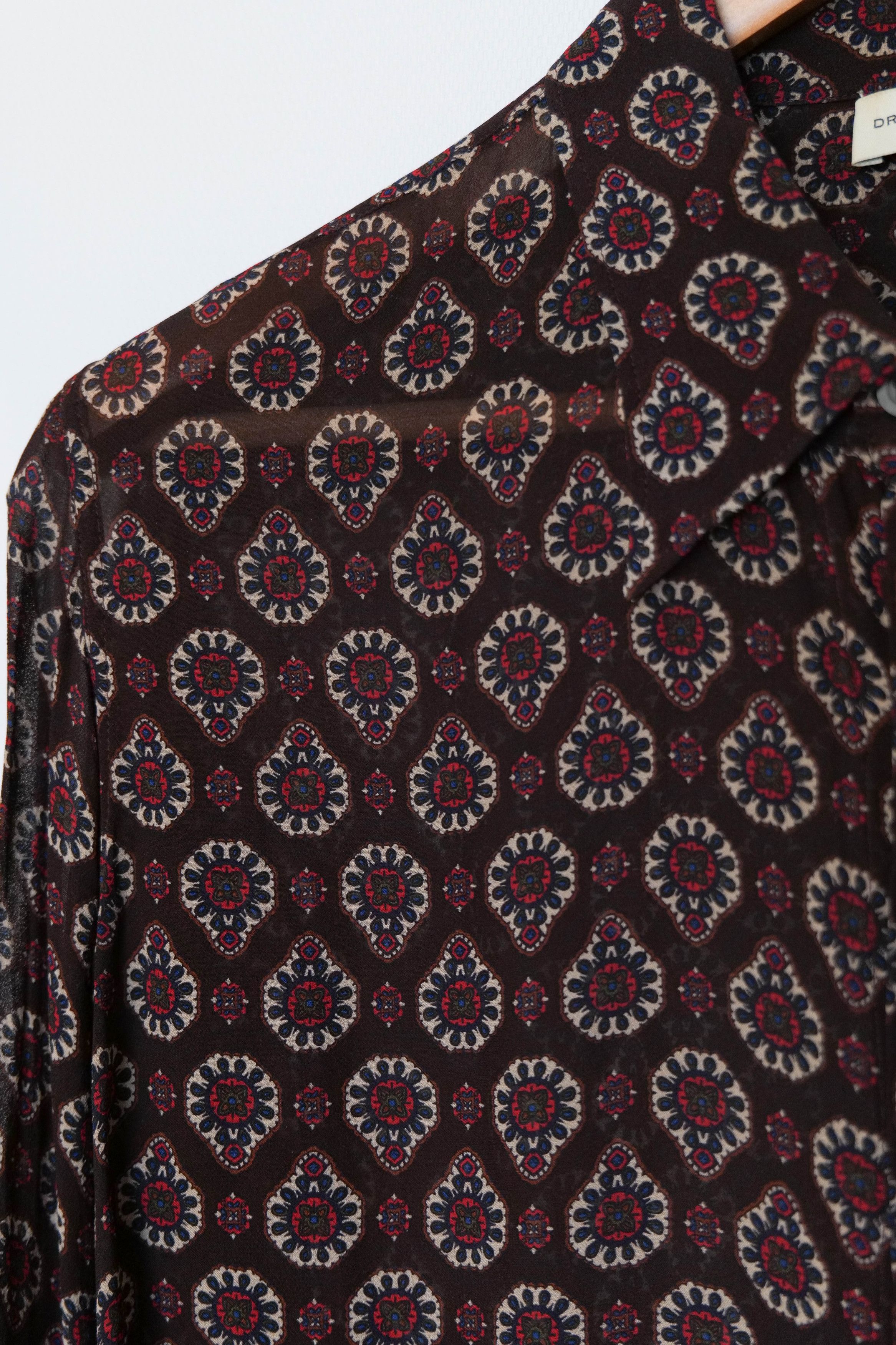 printed viscose shirt - 3