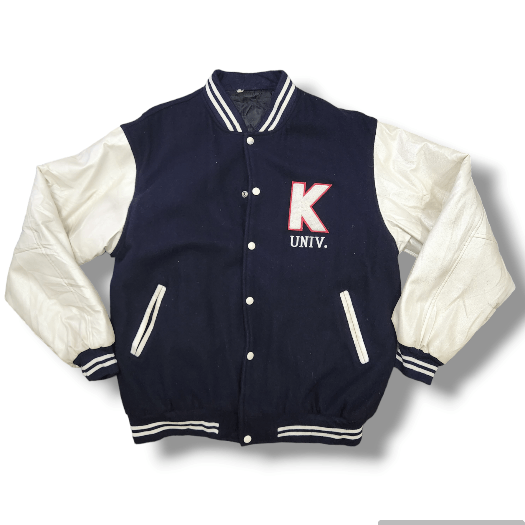 American College - Kyonggi University Japan Varsity Leather Jacket - 1