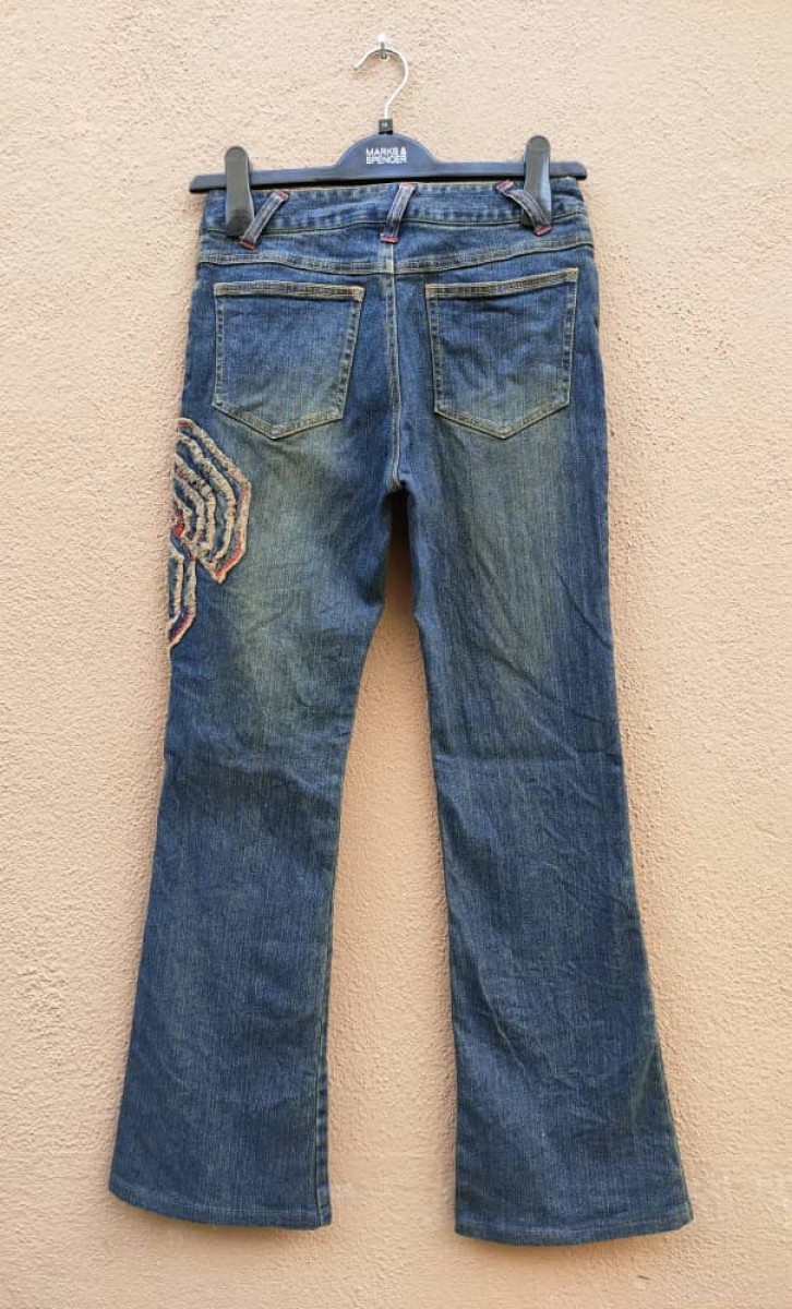Japanese Brand - Browdwin Patchwork Ladies Jeans - 2